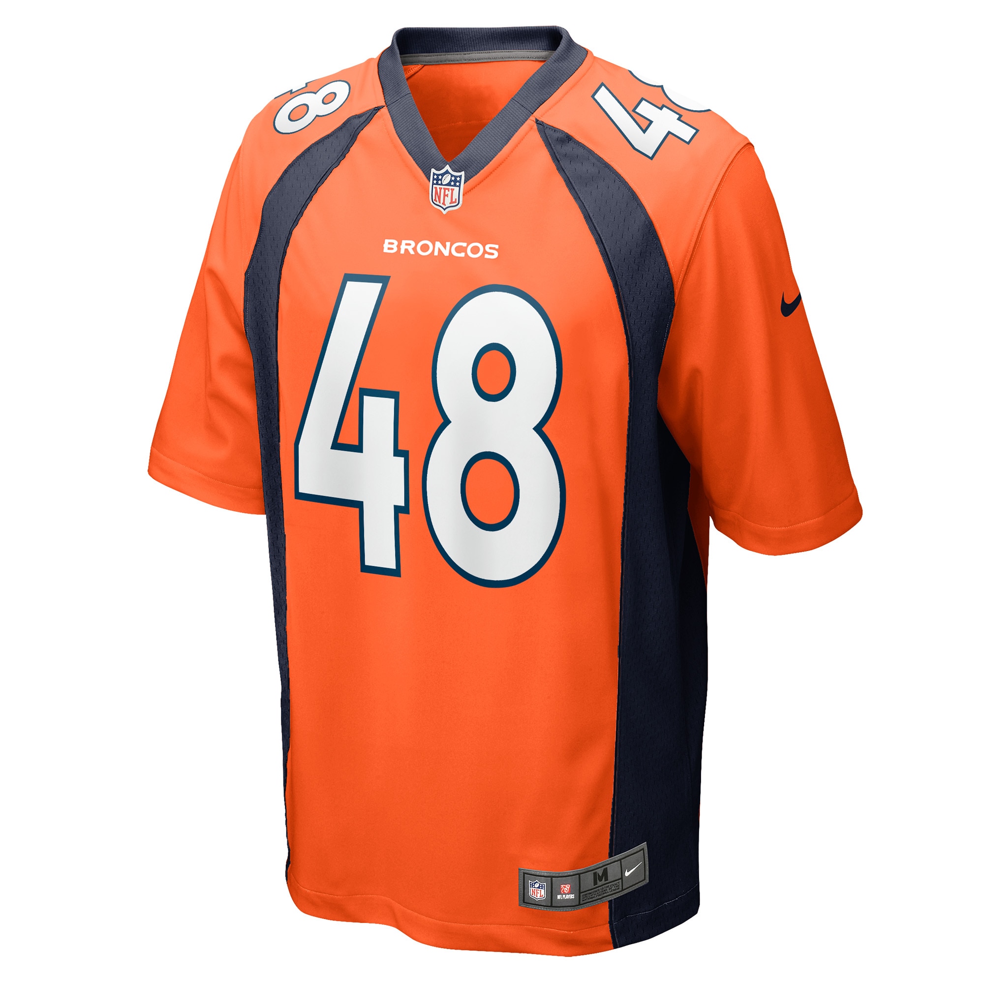 Dylan Parham Denver Broncos  Game Player Jersey - Orange