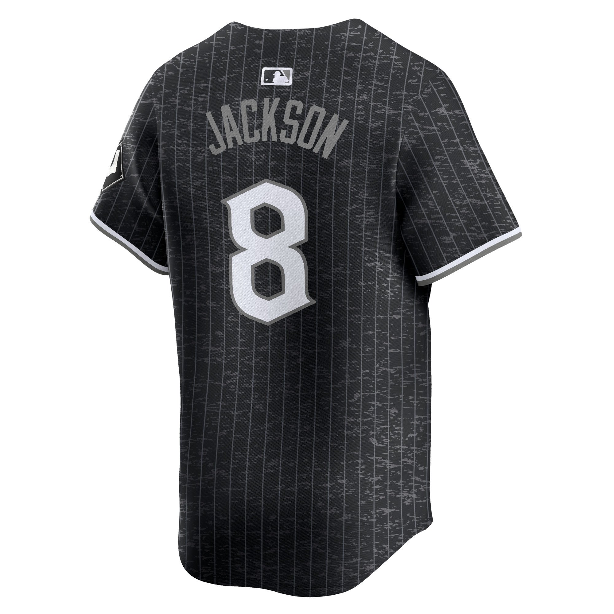 Men's Chicago White Sox Bo Jackson  Black City Connect Retired Player Jersey