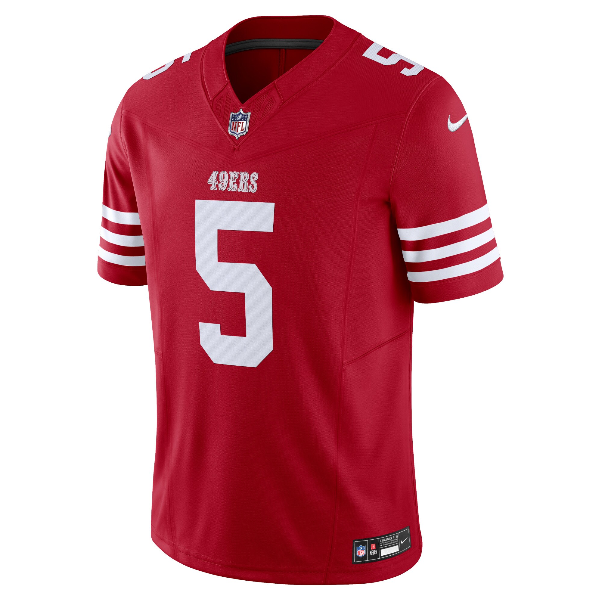 Trey Lance San Francisco 49ers  Vapor F.U.S.E. Limited Jersey - Scarlet