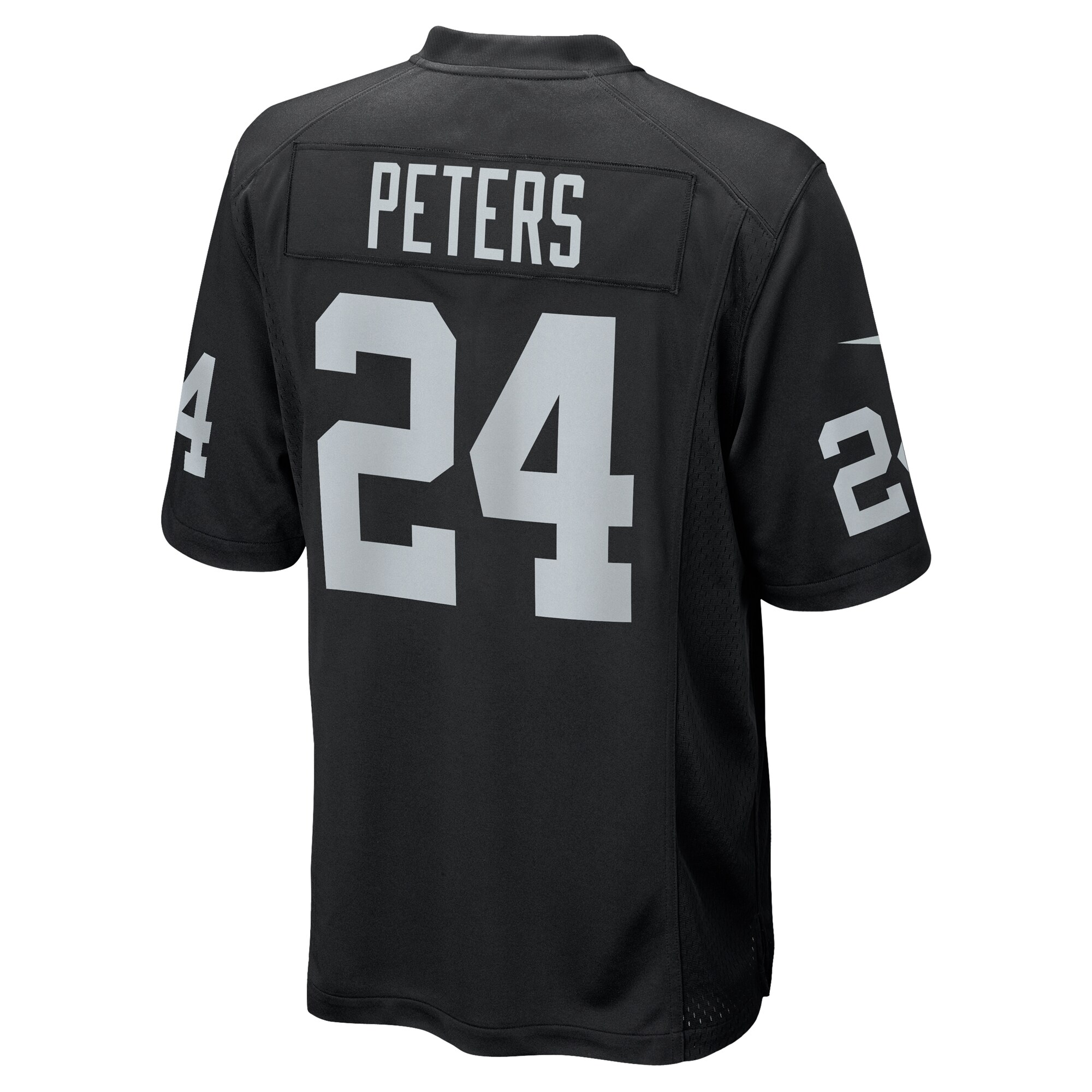 Marcus Peters Las Vegas Raiders Team Game Jersey -  Black