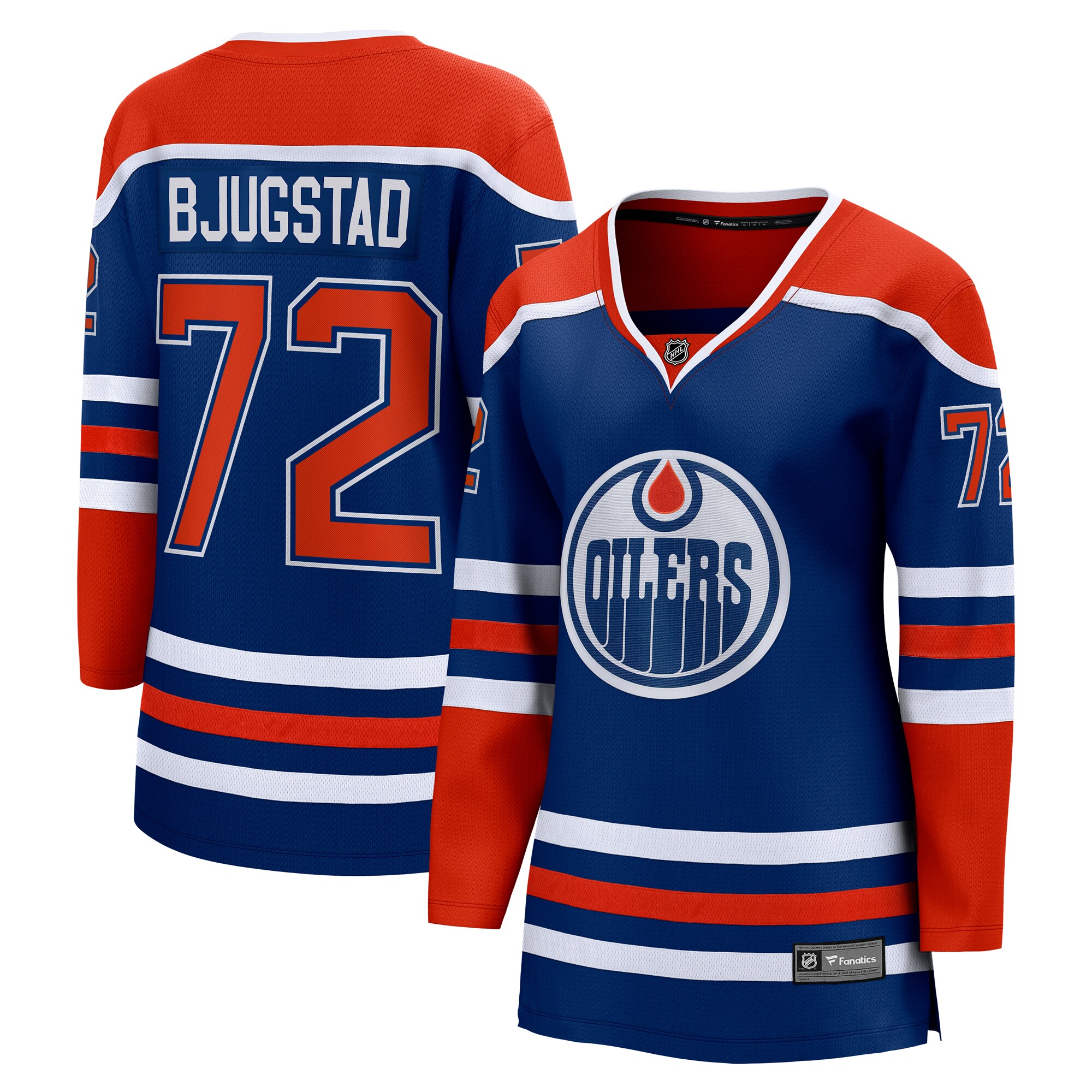 Nick Bjugstad Edmonton Oilers Women's Home Breakaway Jersey - Royal
