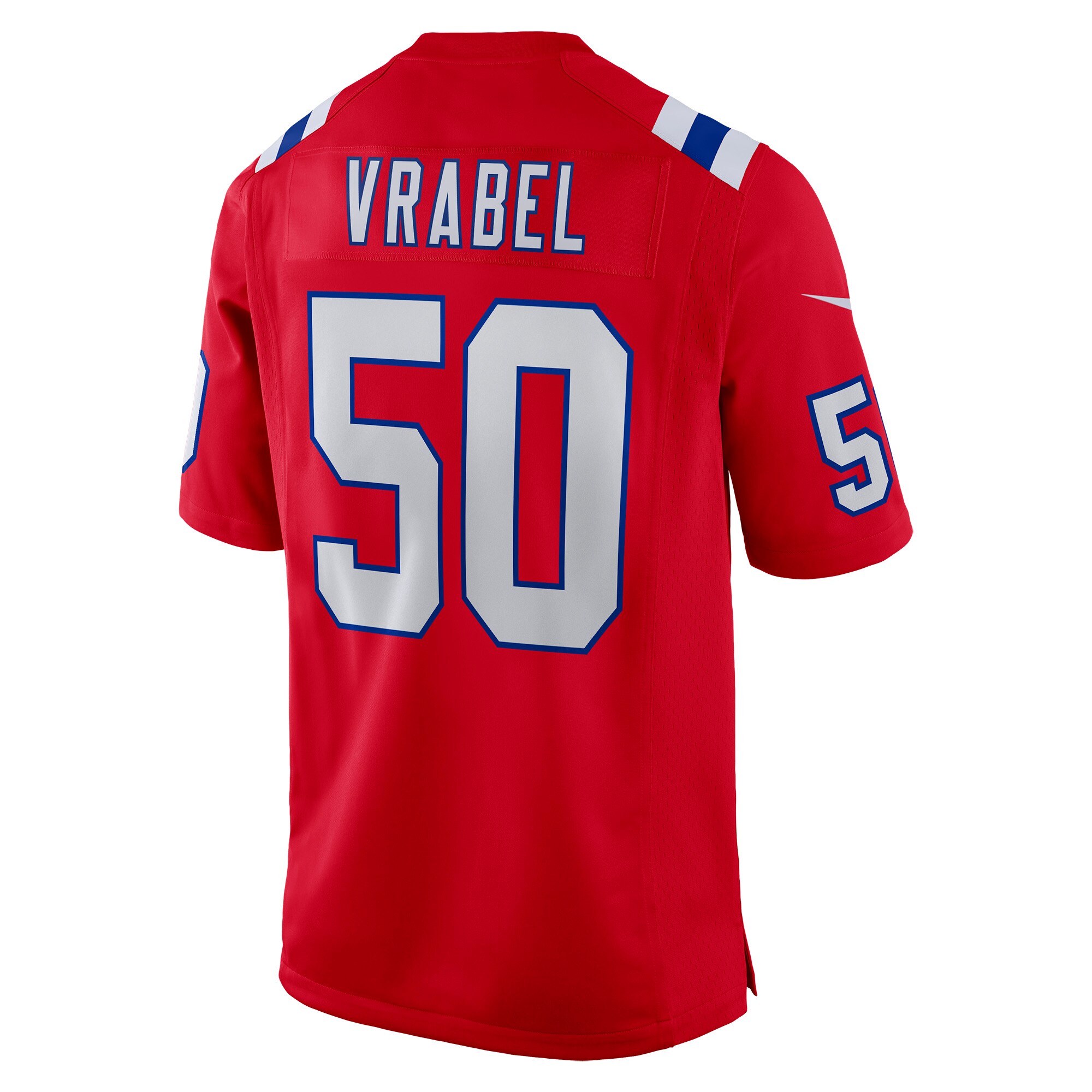 Mike Vrabel New England Patriots Retired Player Alternate Game Jersey - Red