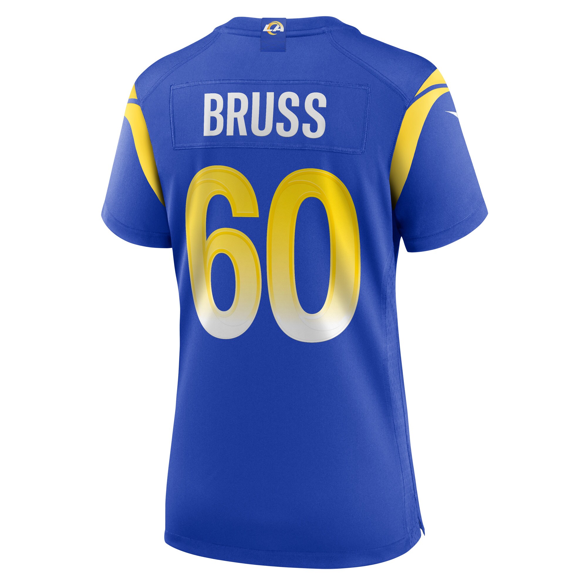 Logan Bruss Los Angeles Rams Women's Game Player Jersey - Royal