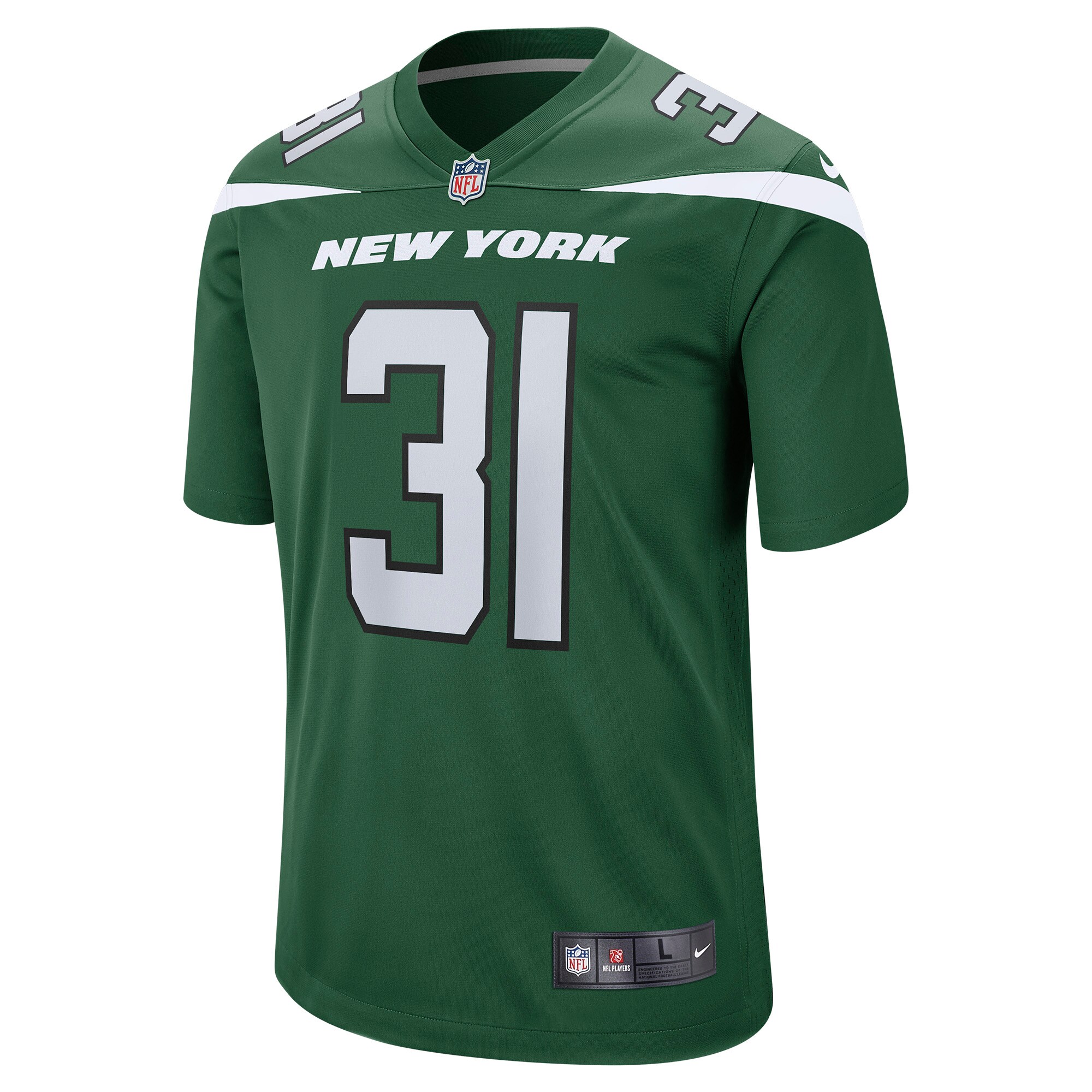 Craig James New York Jets  Game Player Jersey - Gotham Green