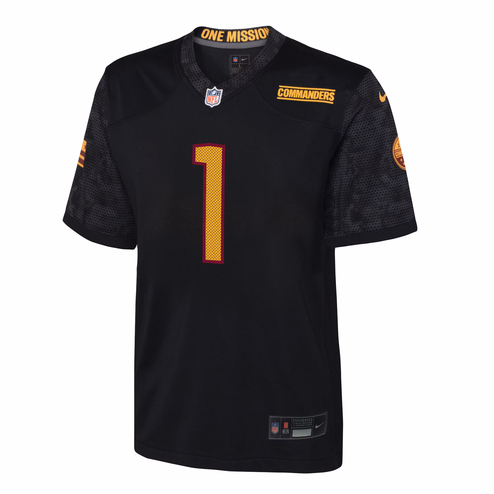 Jahan Dotson Washington Commanders Youth Game Jersey - Black