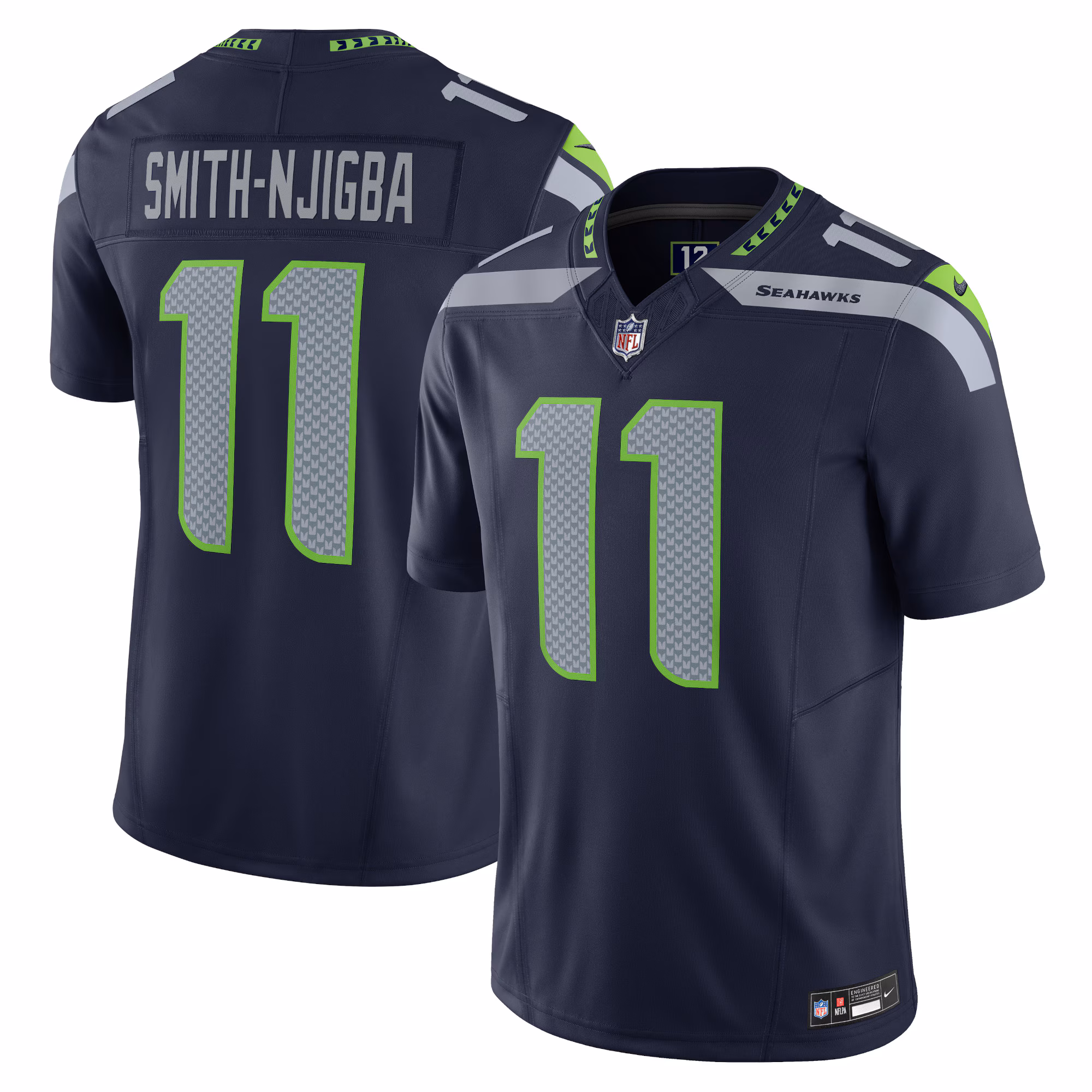 Jaxon Smith-Njigba Seattle Seahawks Alternate Vapor F.U.S.E. Limited Jersey - Royal