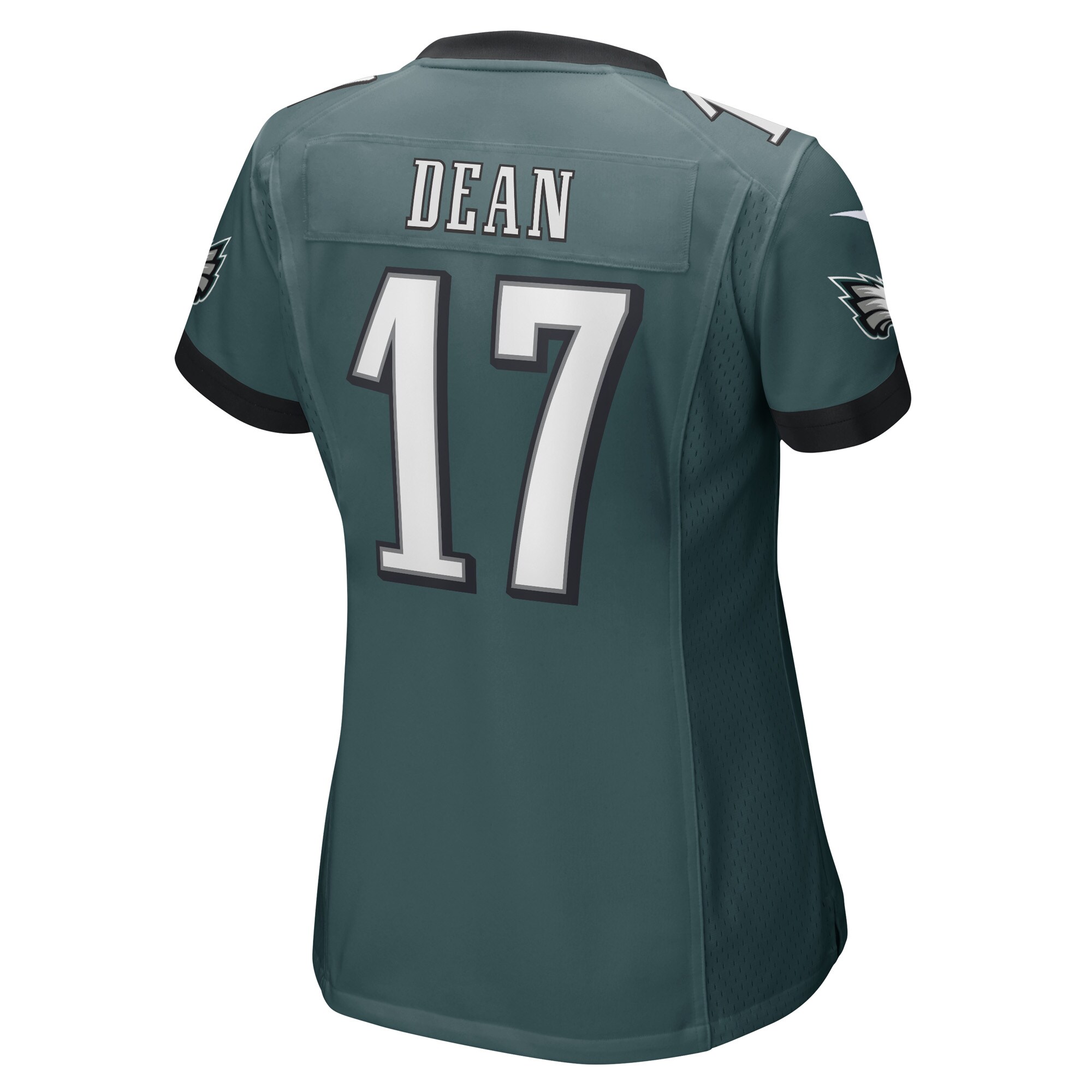 Nakobe Dean Philadelphia Eagles  Women's Game Player Jersey - Midnight Green