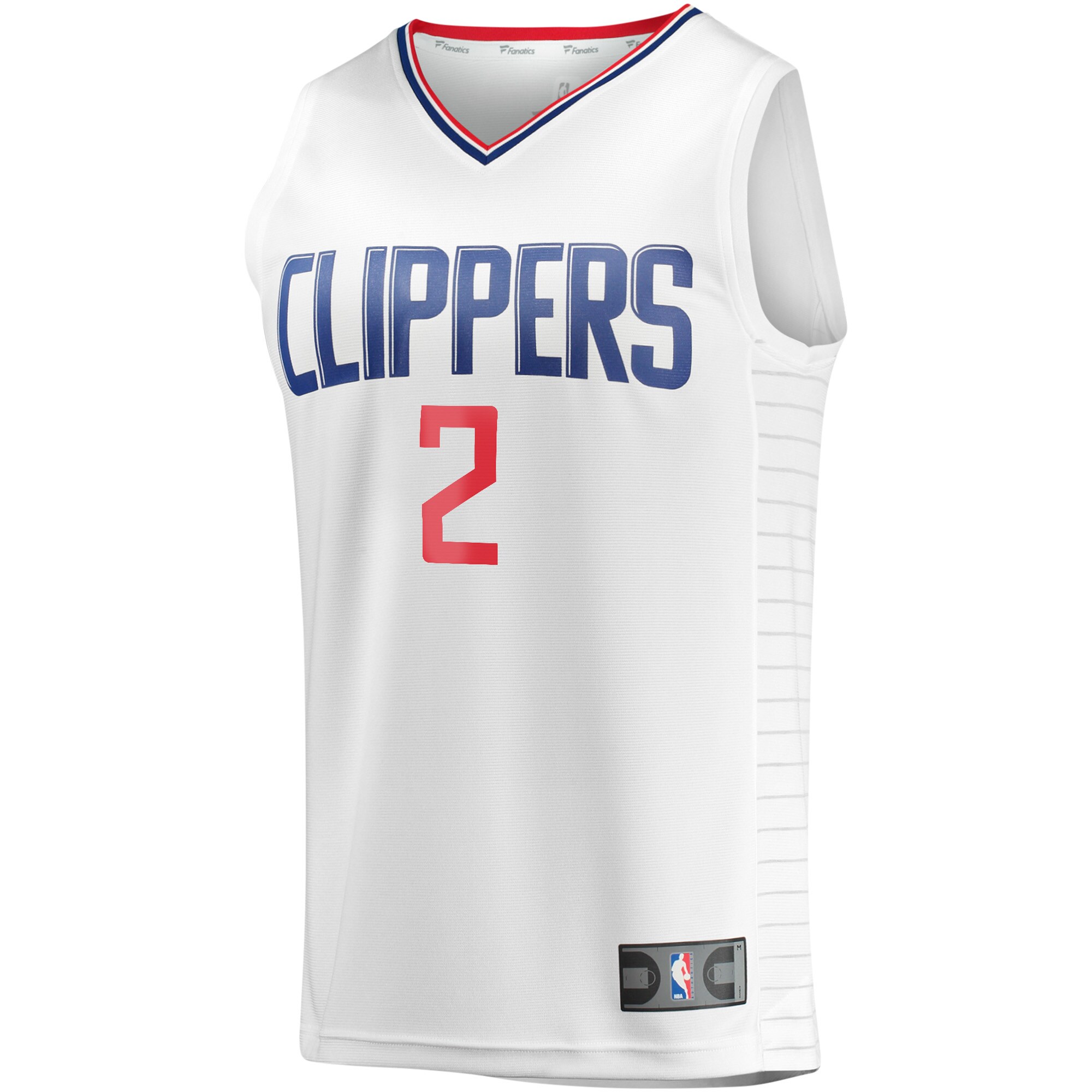 Kawhi Leonard LA Clippers  Youth Fast Break Player Jersey - Association Edition - White