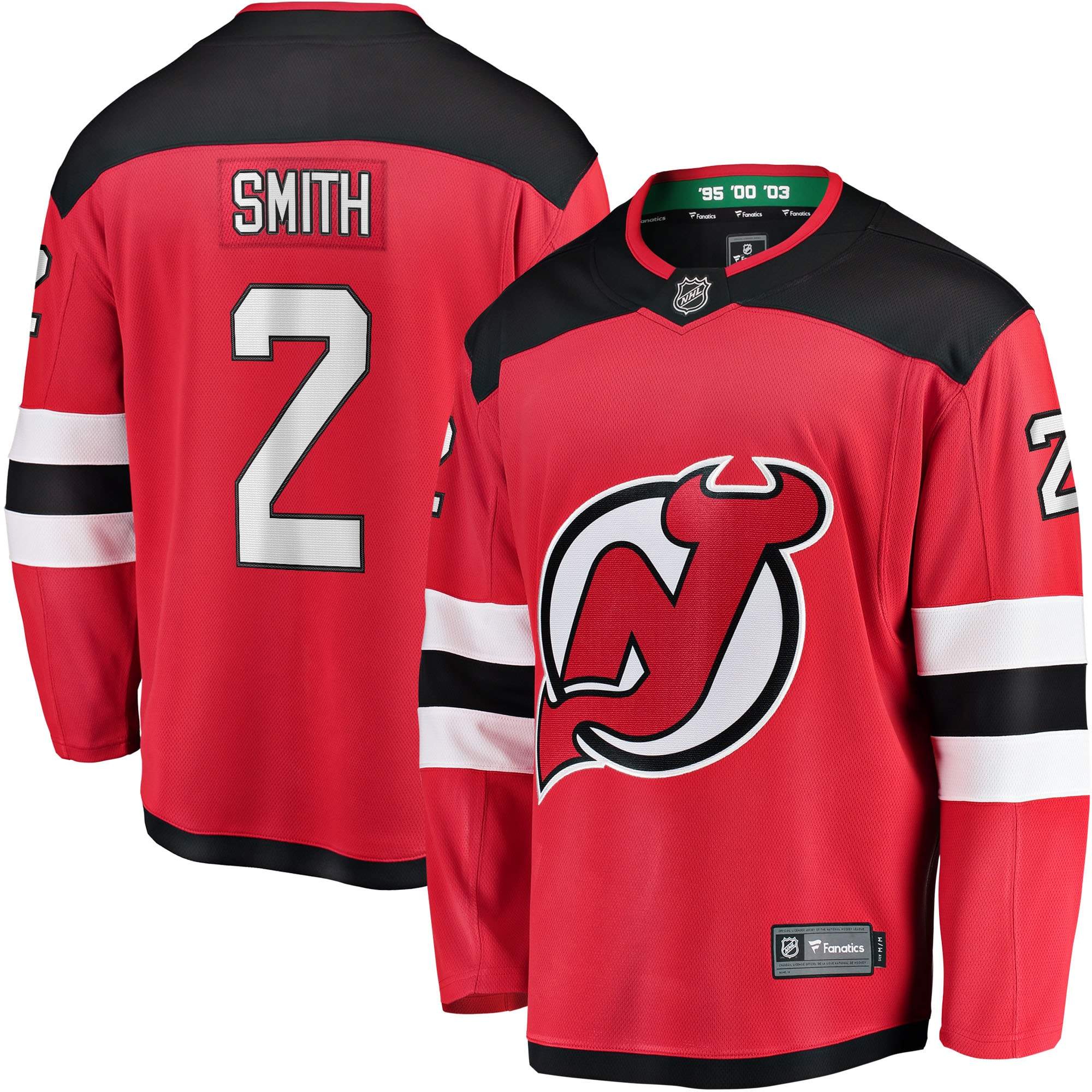 Brendan Smith New Jersey Devils Home Breakaway Player Jersey - Red
