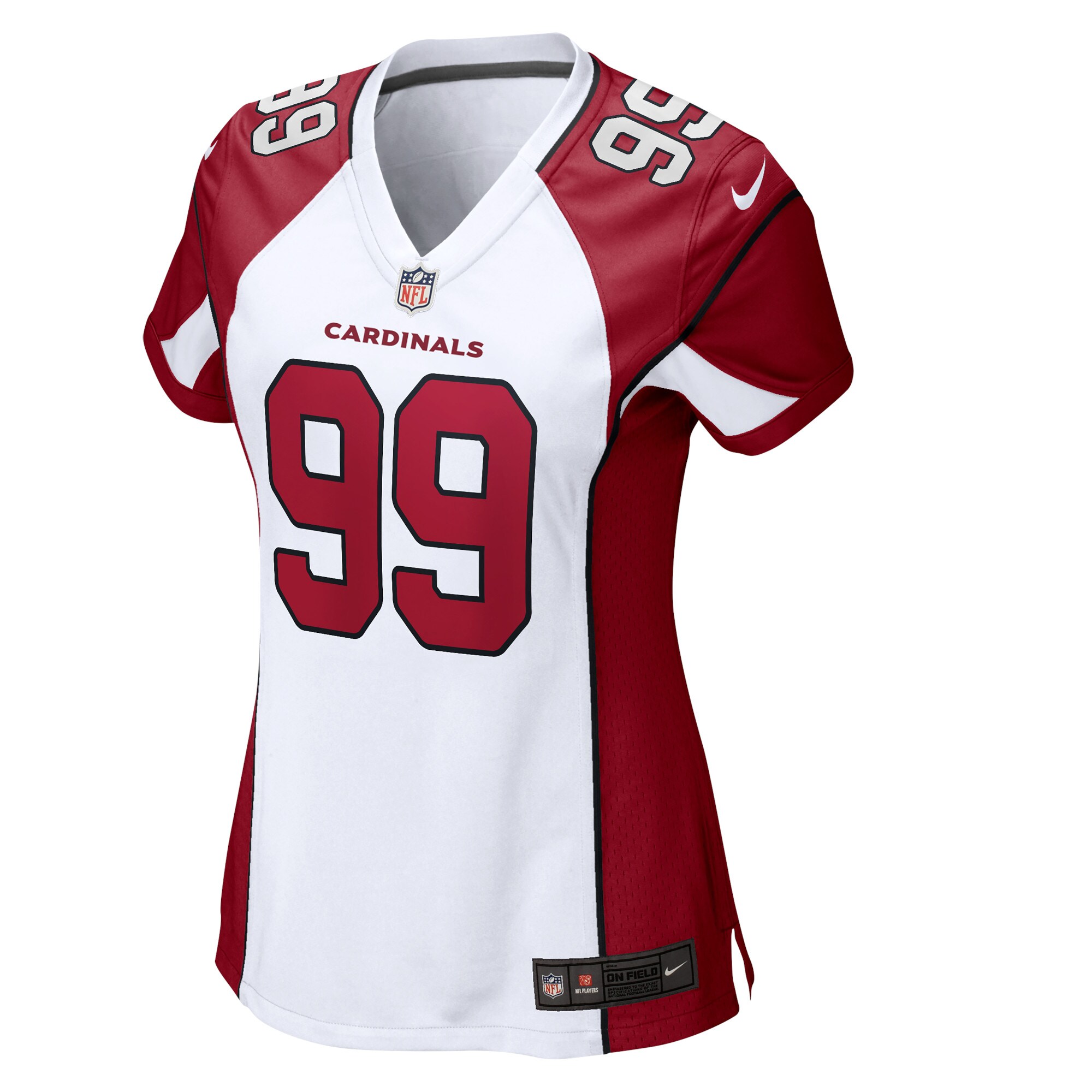 J.J. Watt Arizona Cardinals  Women's Game Jersey - White