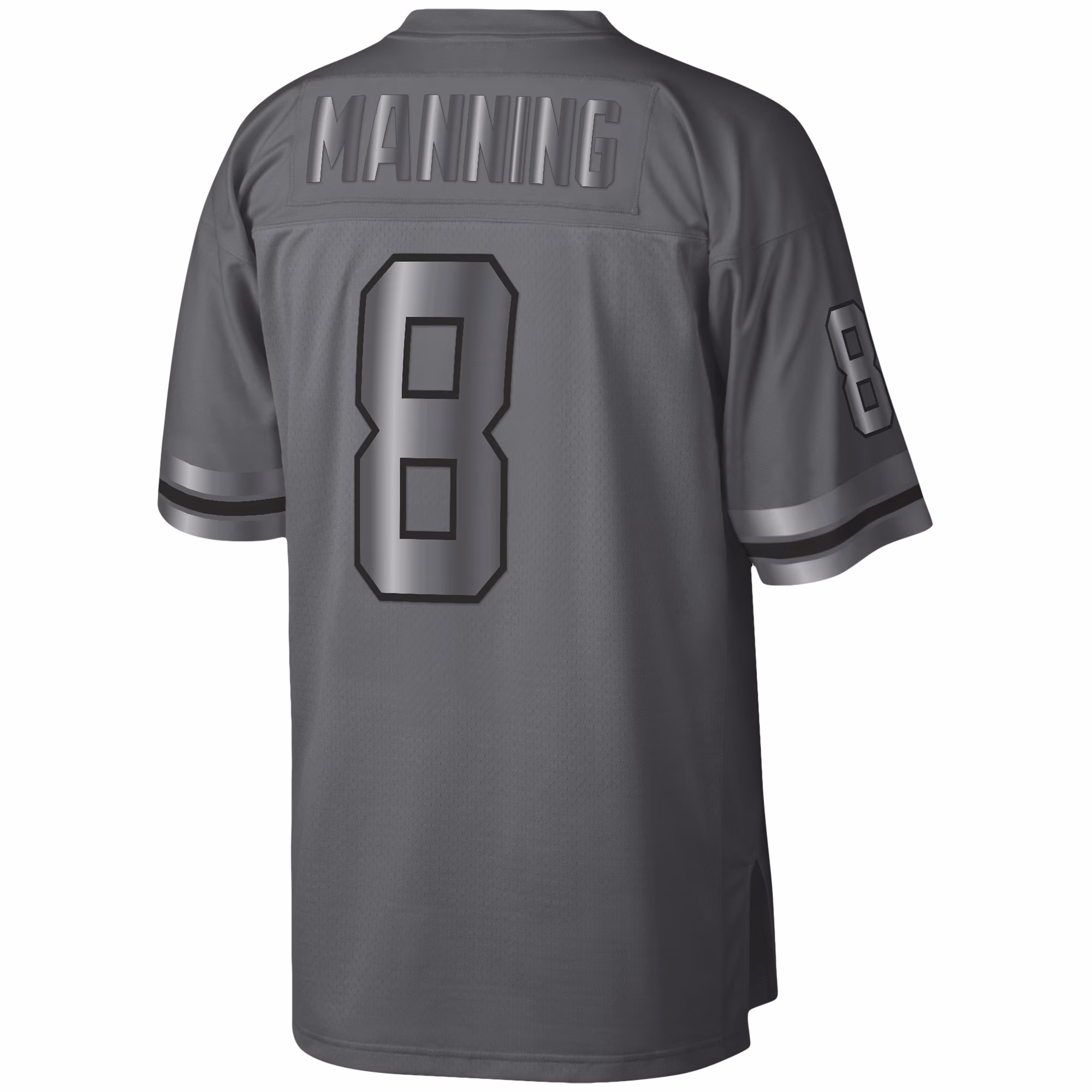 Archie Manning New Orleans Saints 1979 Retired Player Metal Legacy Jersey - Charcoal