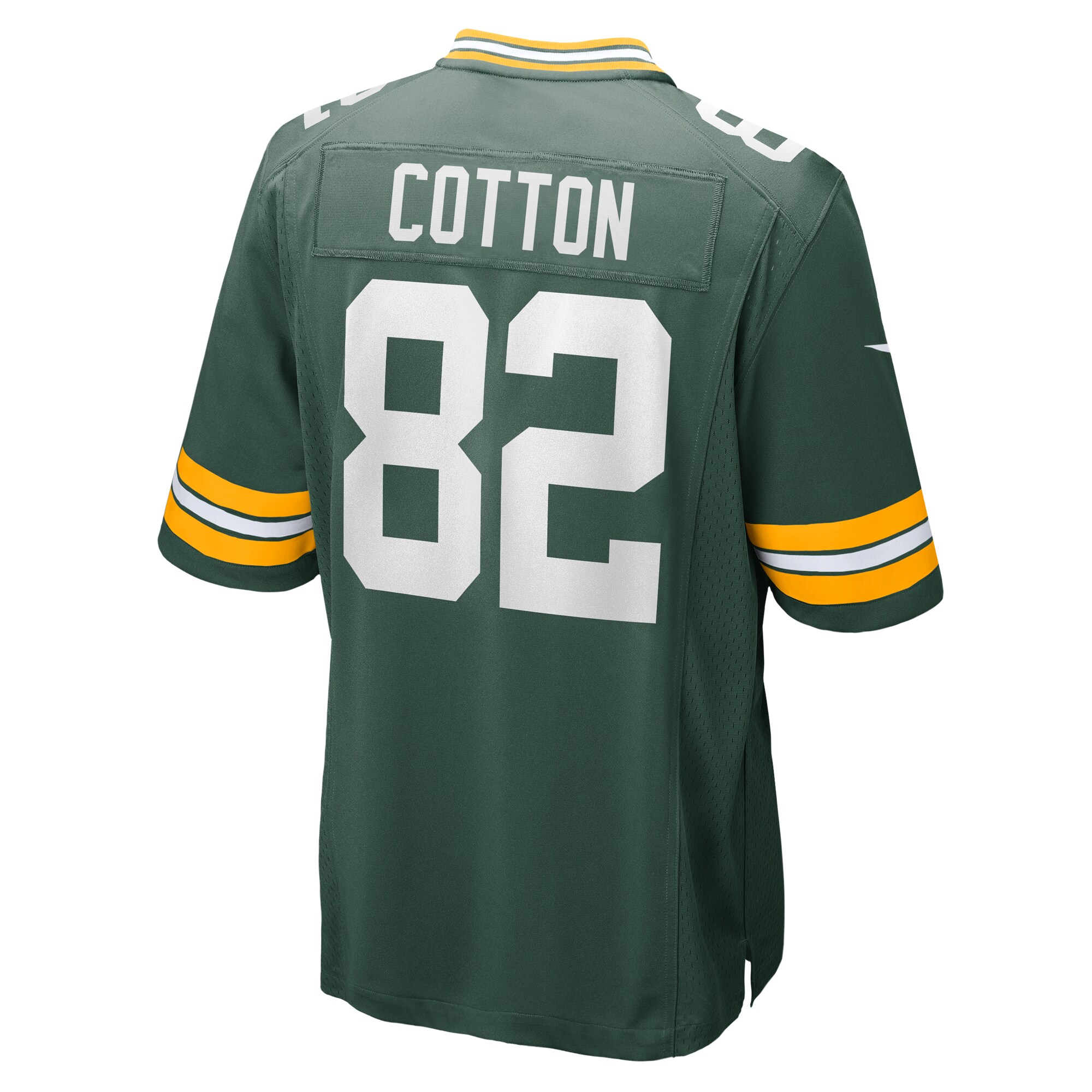 Jeff Cotton Green Bay Packers  Home Game Player Jersey - Green