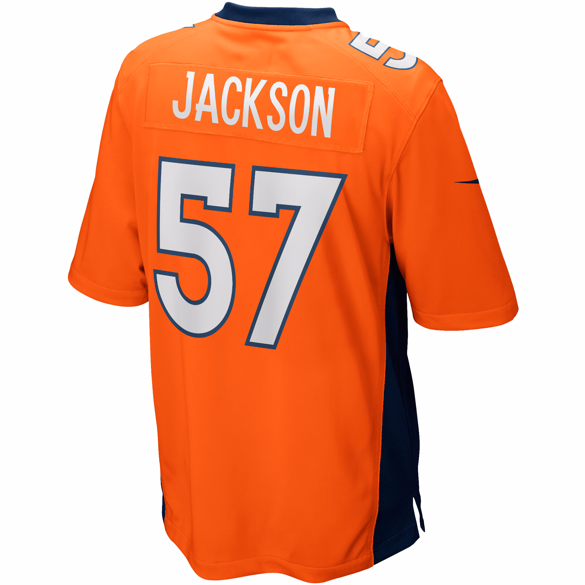 Tom Jackson Denver Broncos Game Retired Player Jersey - Orange