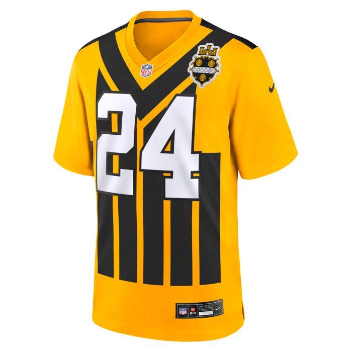 Joey Porter Jr. #24 Men's Replica '33 Throwback Jersey