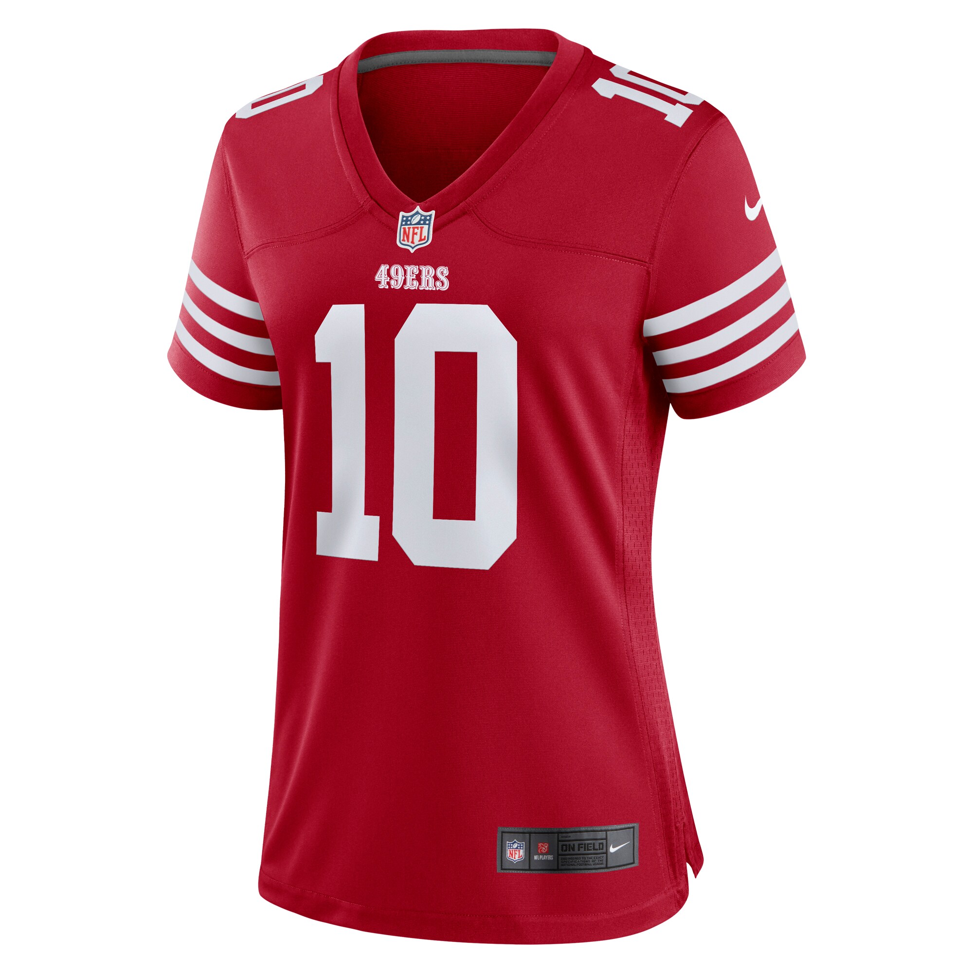 Zane Gonzalez San Francisco 49ers  Women's Game Jersey - Scarlet