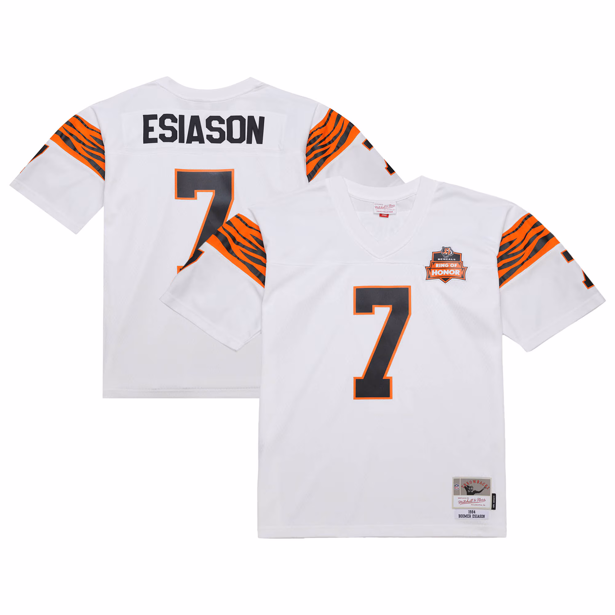 Boomer Esiason Cincinnati Bengals 1984 Legacy Replica Jersey - White