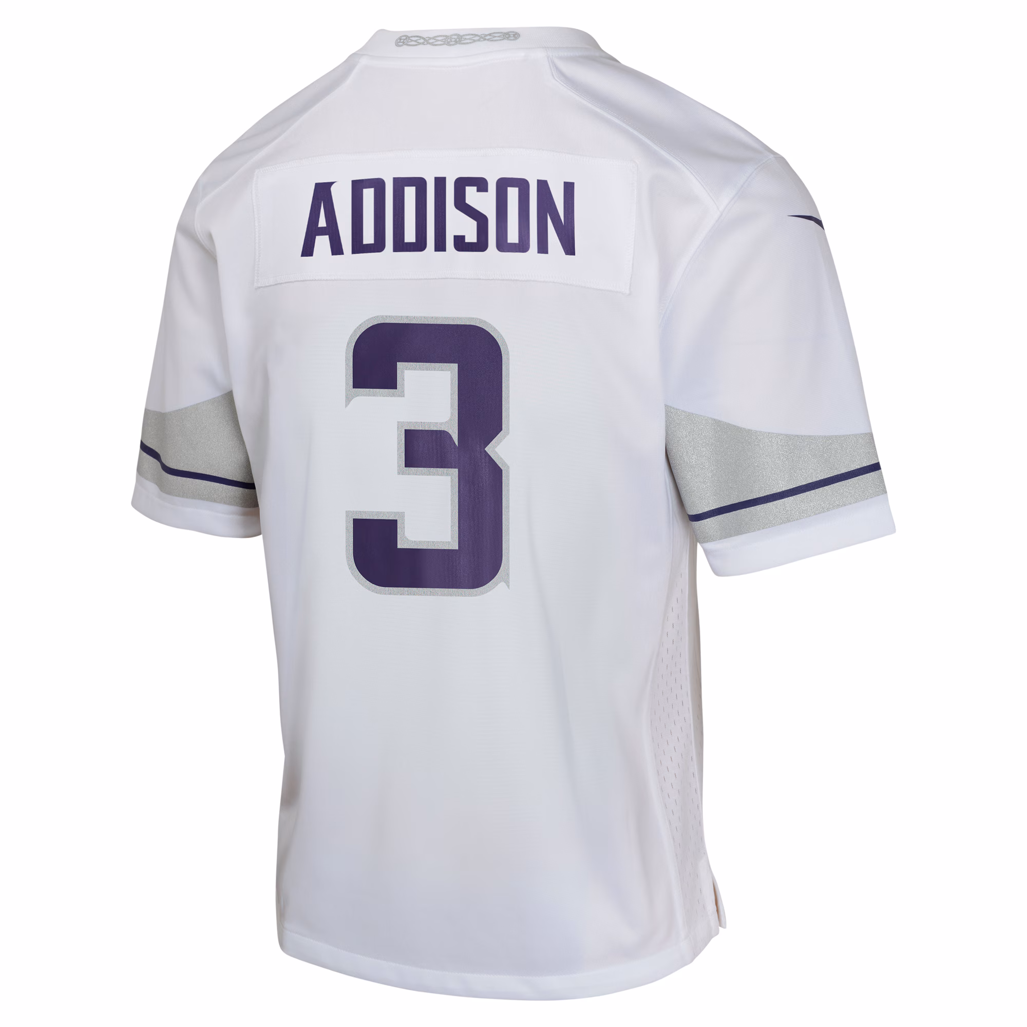 Addison Minnesota Vikings Youth Alternate Game Jersey -  White