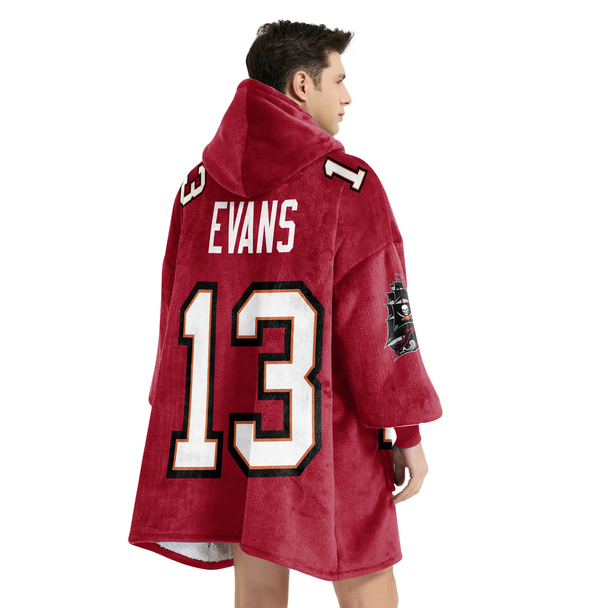 Adult M.E. 13 Tampa Bay Football Unisex Blanket Hoodie
