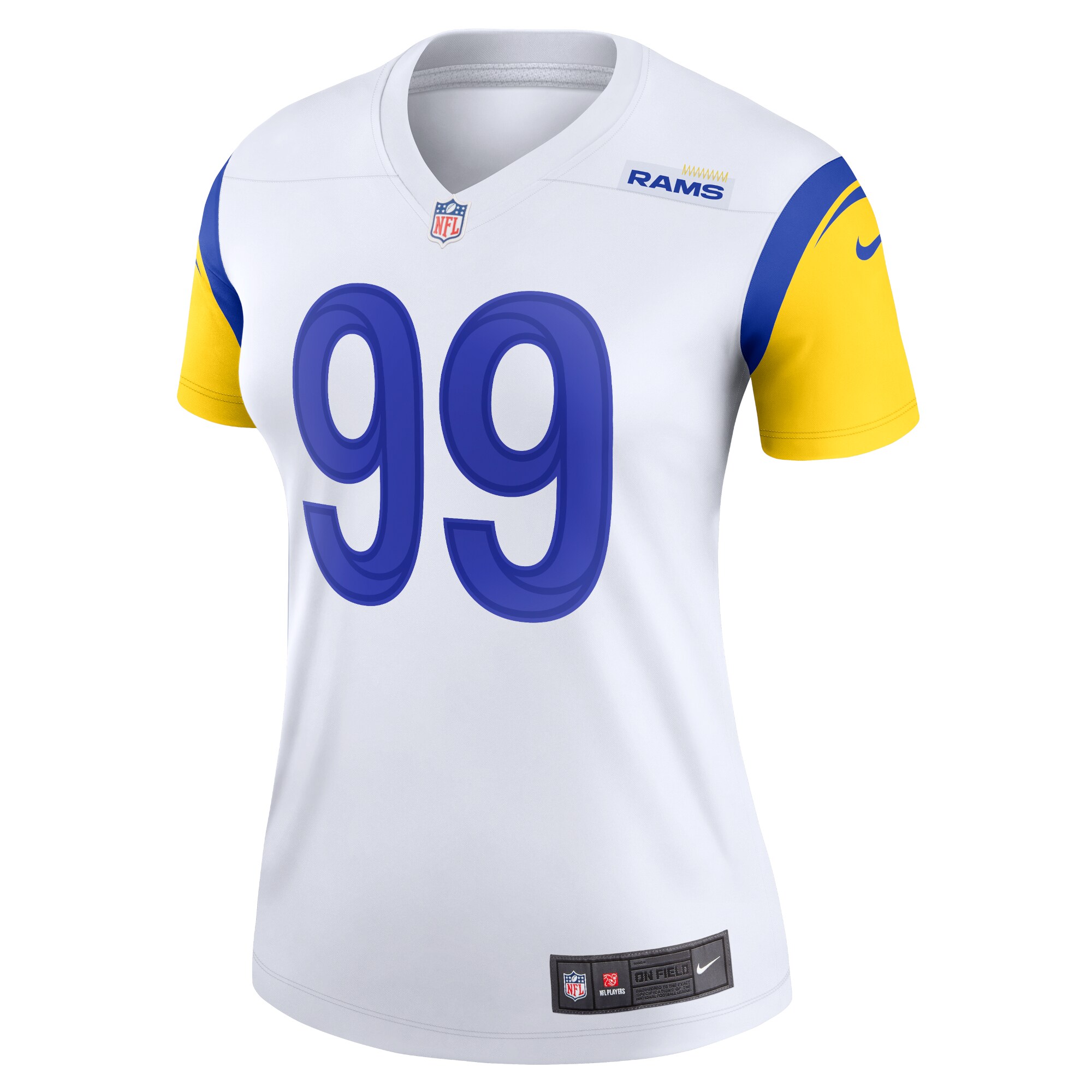 Aaron Donald Los Angeles Rams Women's Legend Jersey - White