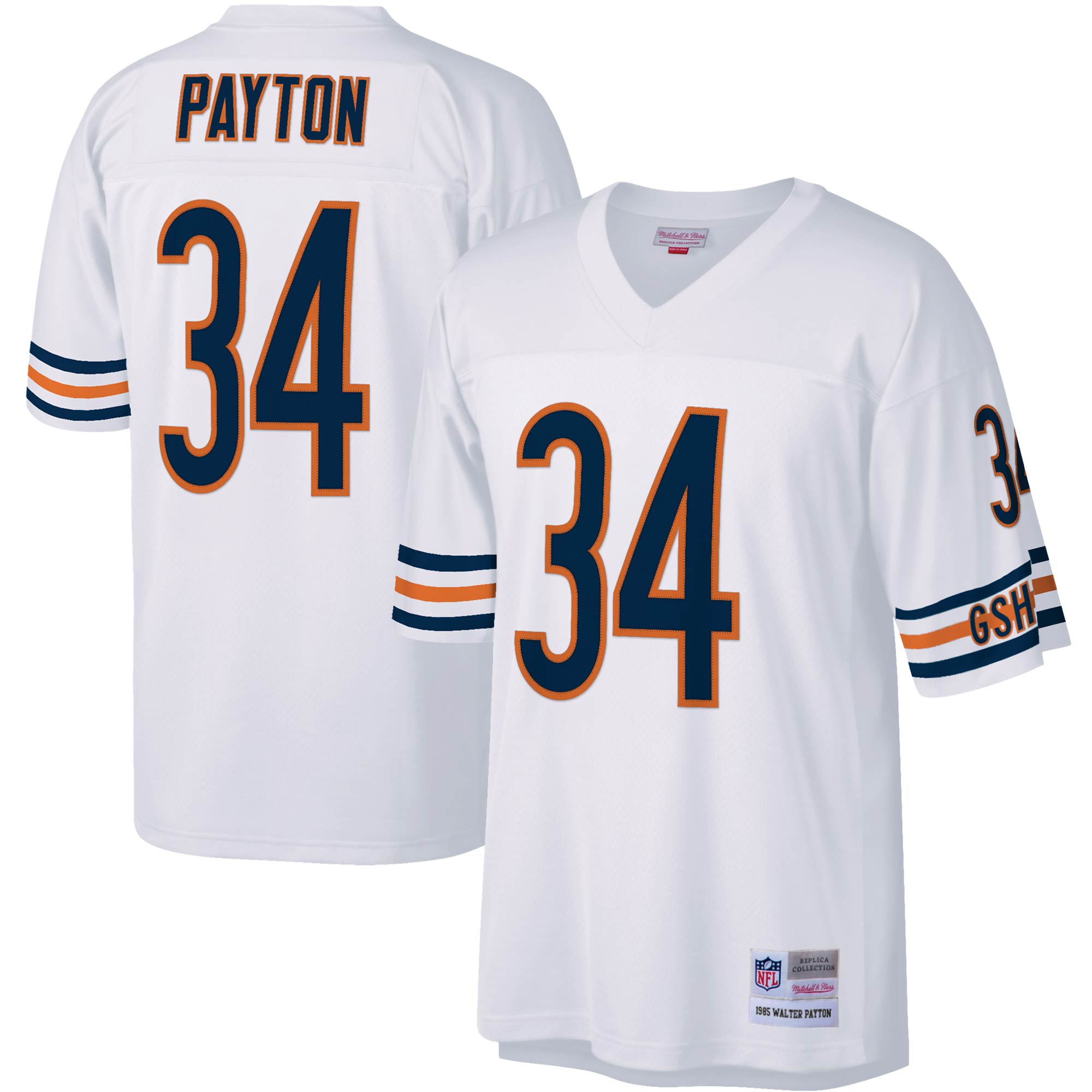 Walter Payton Chicago Bears  Legacy Replica Jersey - White