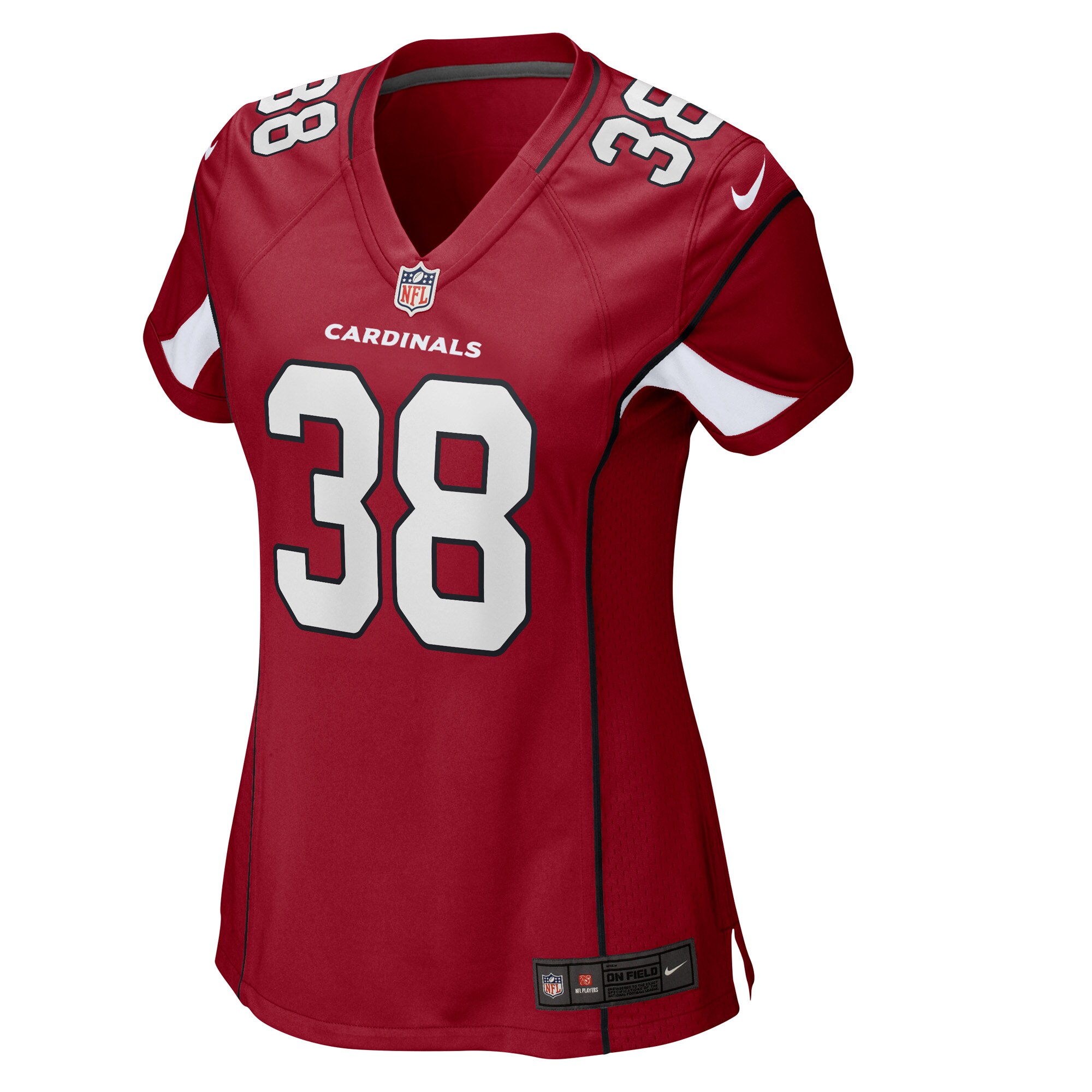 Steven Parker Arizona Cardinals  Women's Game Player Jersey - Cardinal