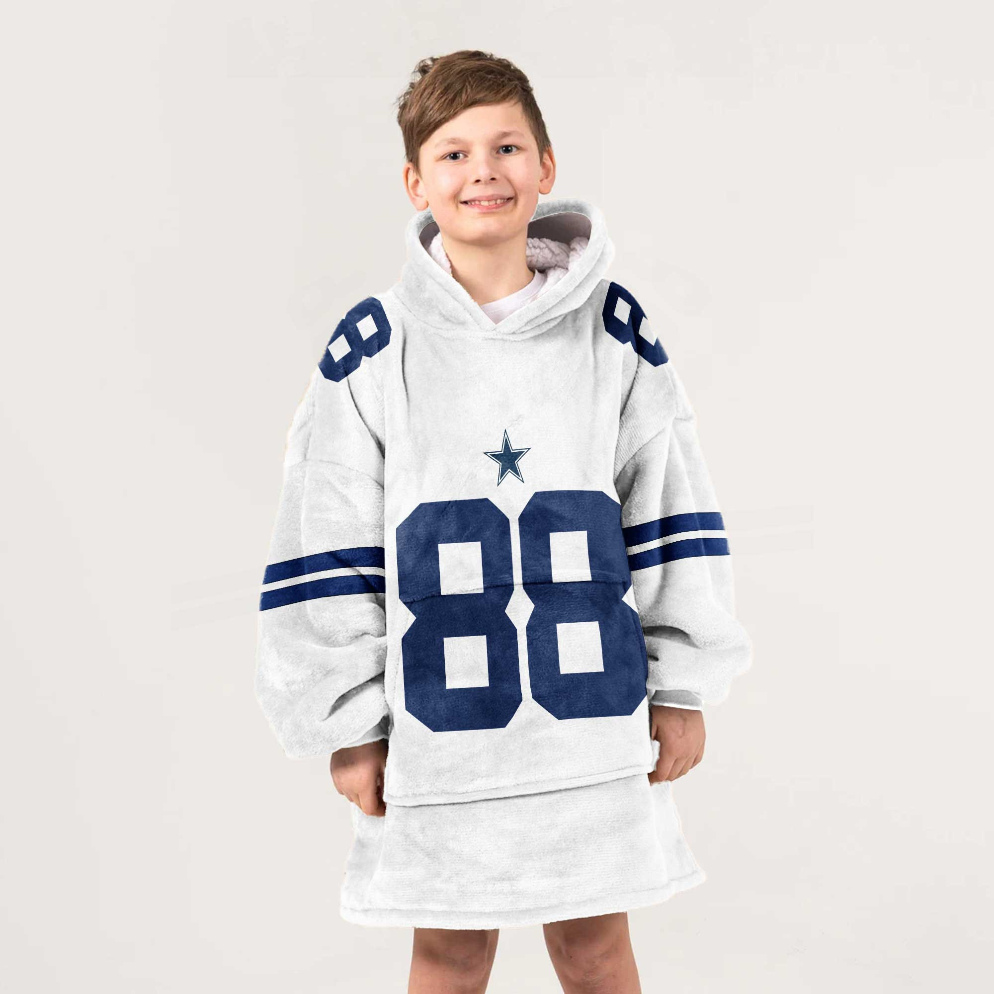 Adult C.D.L 88 Dallas Football Unisex Blanket Hoodie