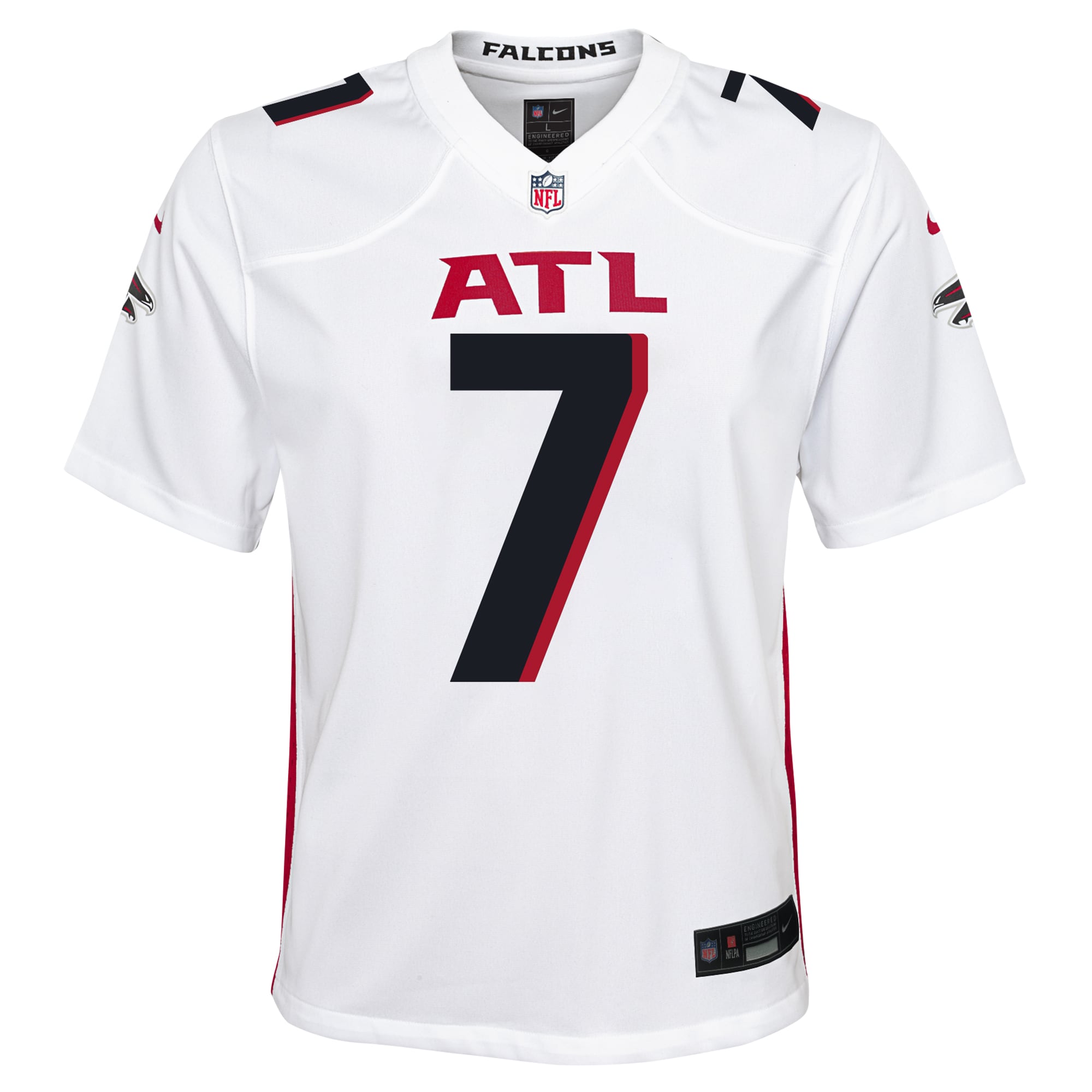 Bijan Robinson Atlanta Falcons Youth Player Game Jersey - White