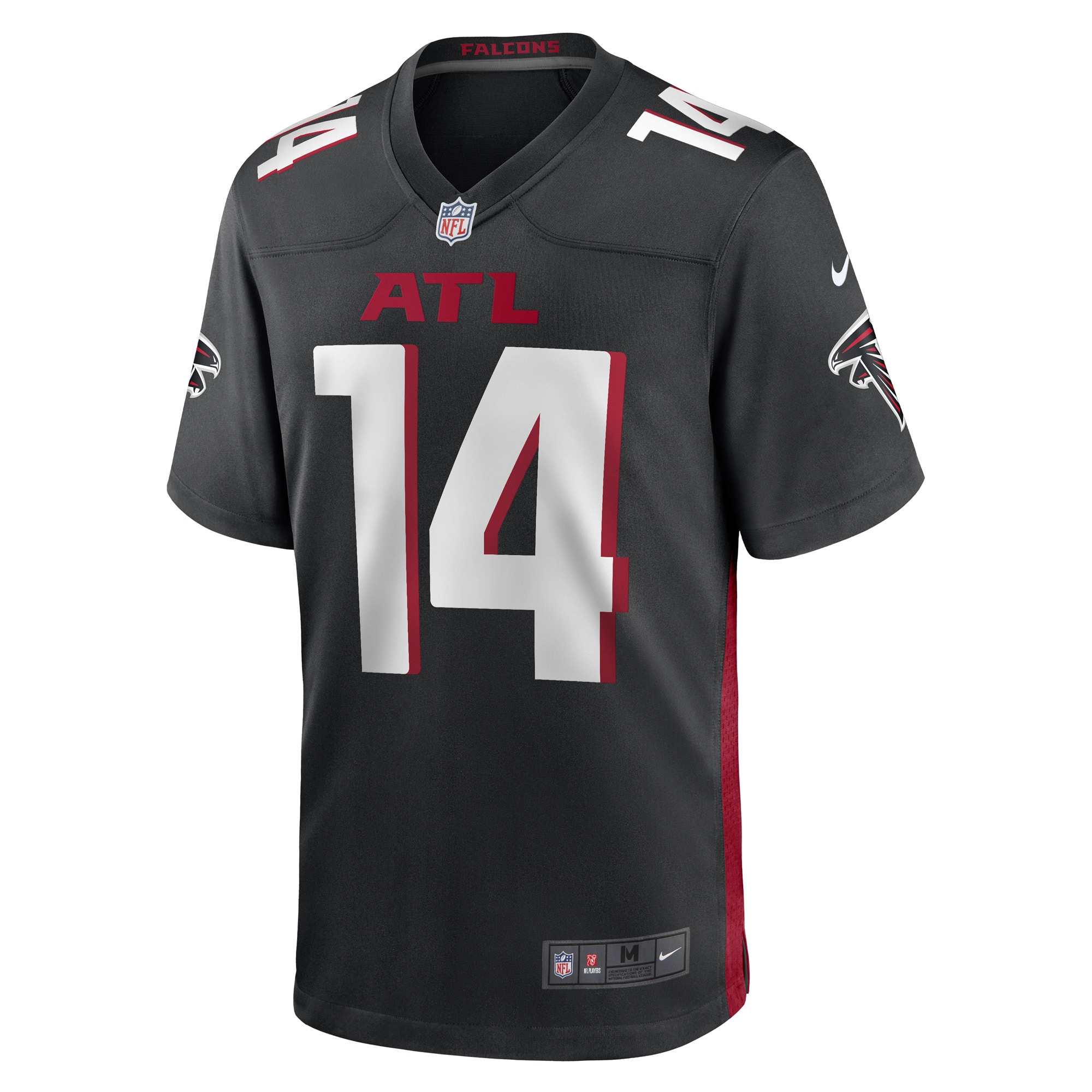 Damiere Byrd Atlanta Falcons  Game Player Jersey - Black