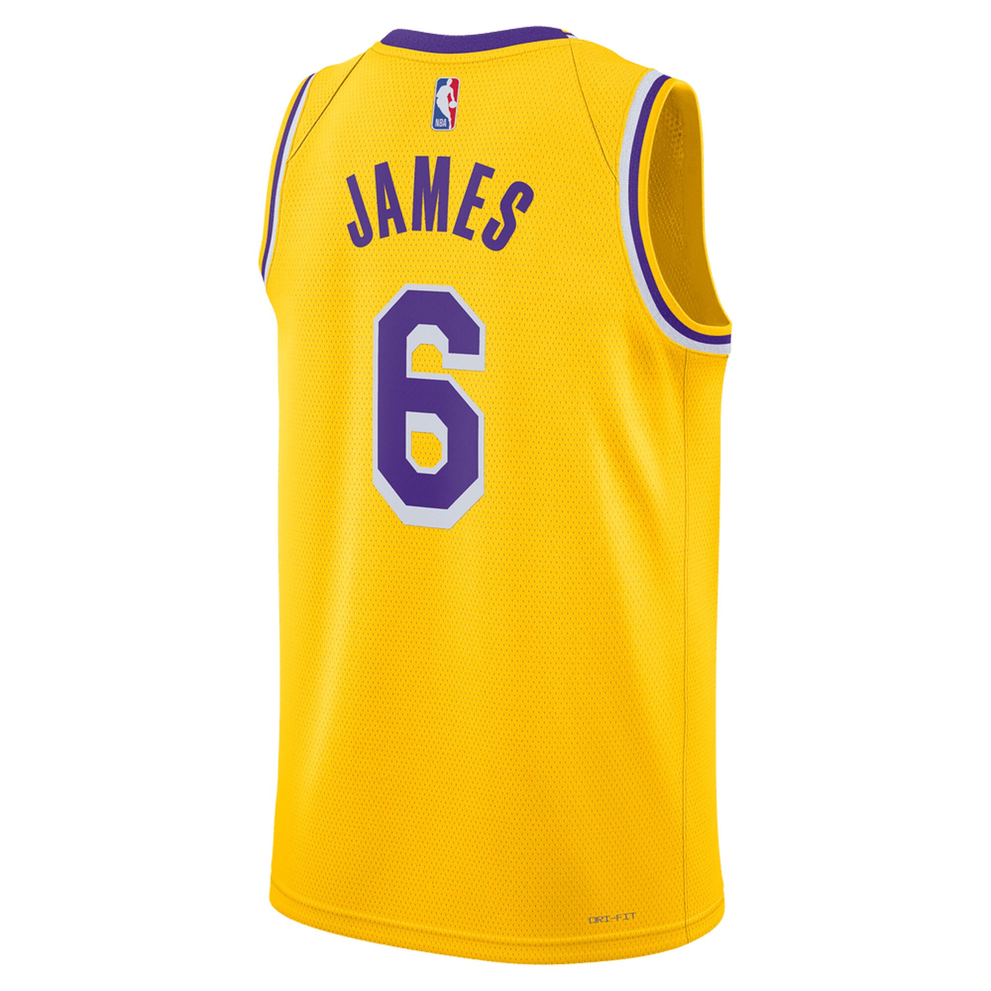 LeBron James Los Angeles Lakers Unisex Swingman Jersey - Icon Edition - Gold