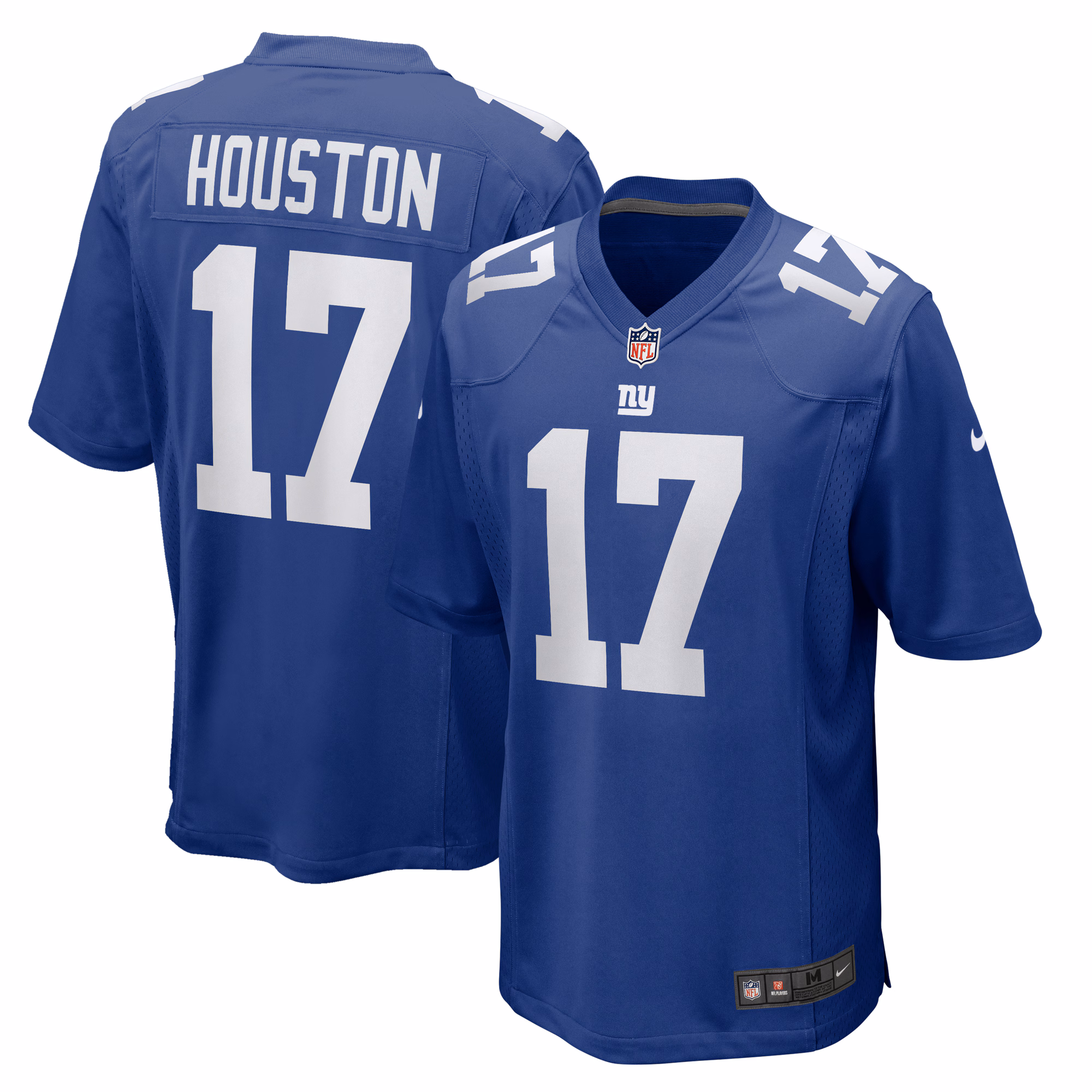 Dennis Houston New York Giants Team Game Jersey -  Royal