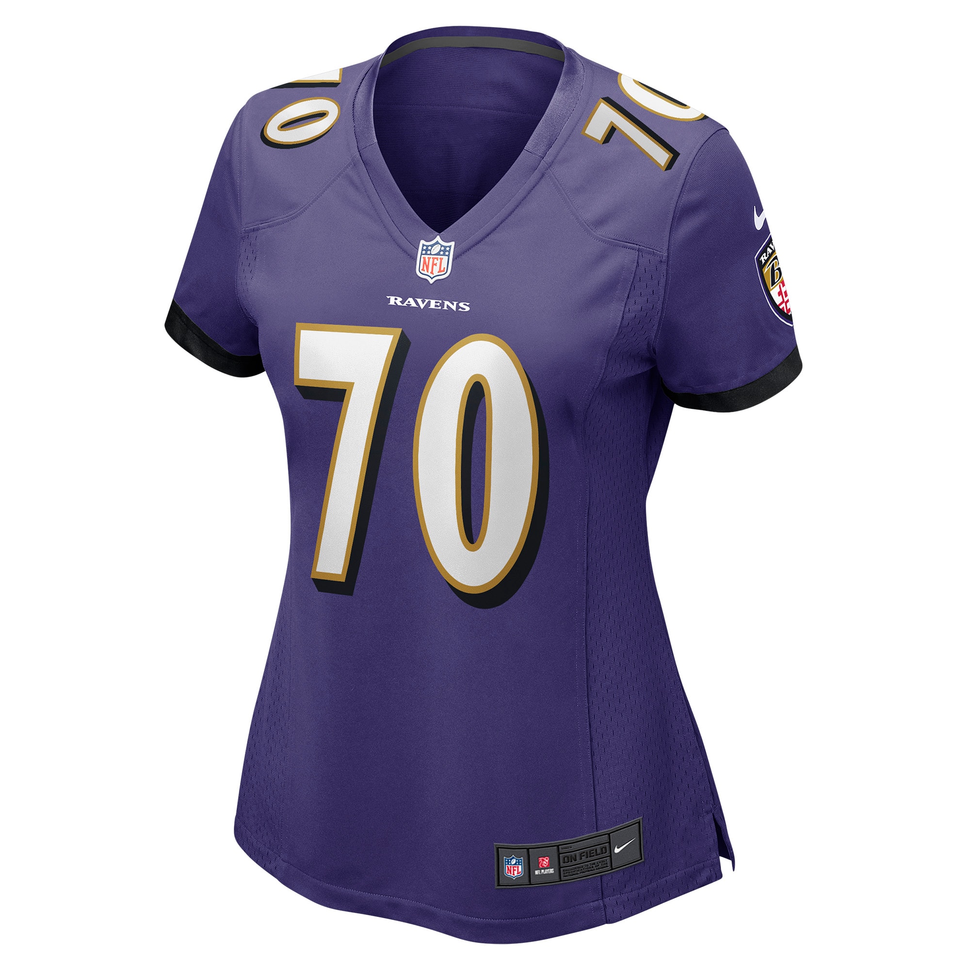 Kevin Zeitler Baltimore Ravens  Women's Game Jersey - Purple