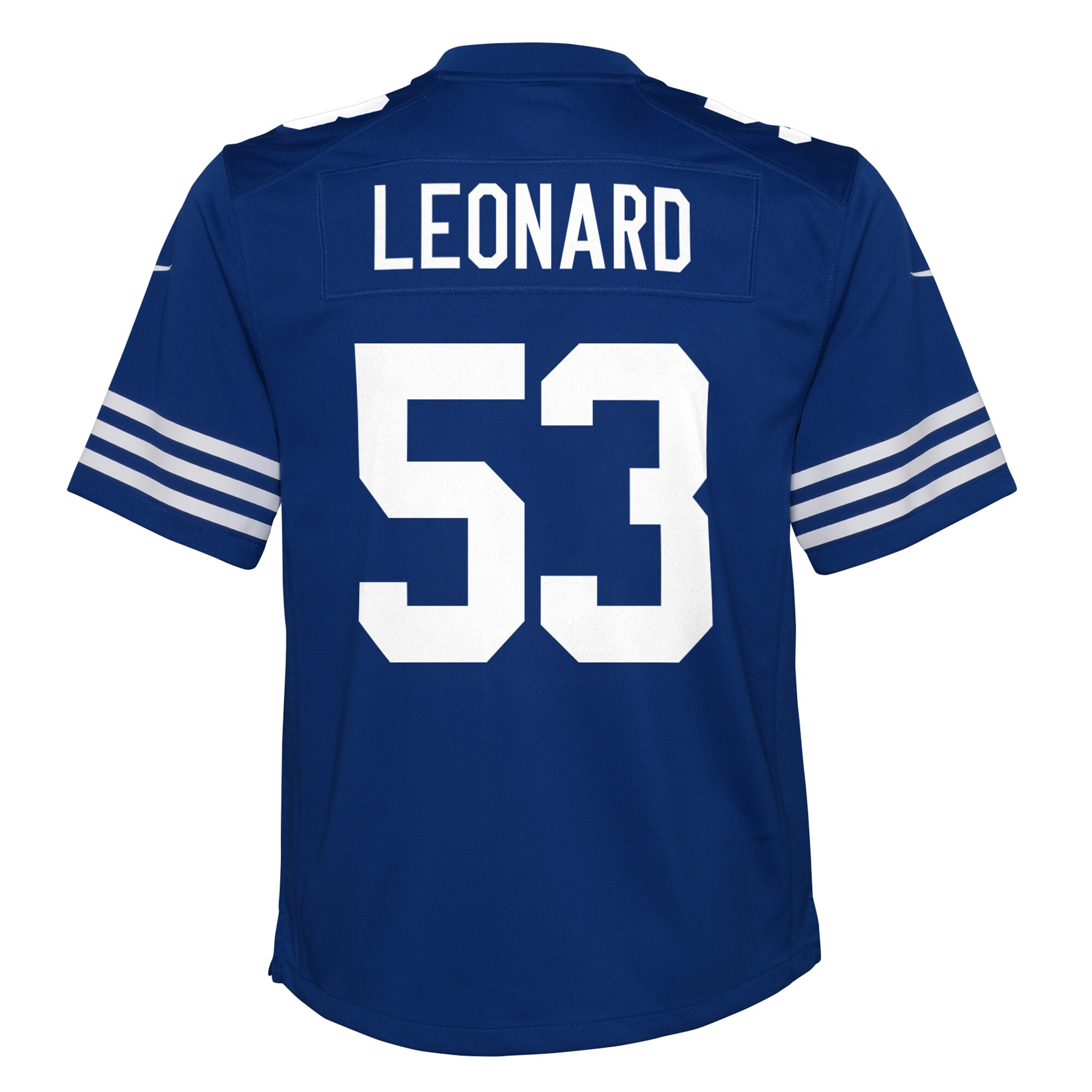 Shaquille Leonard Indianapolis Colts Youth Game Jersey - Royal