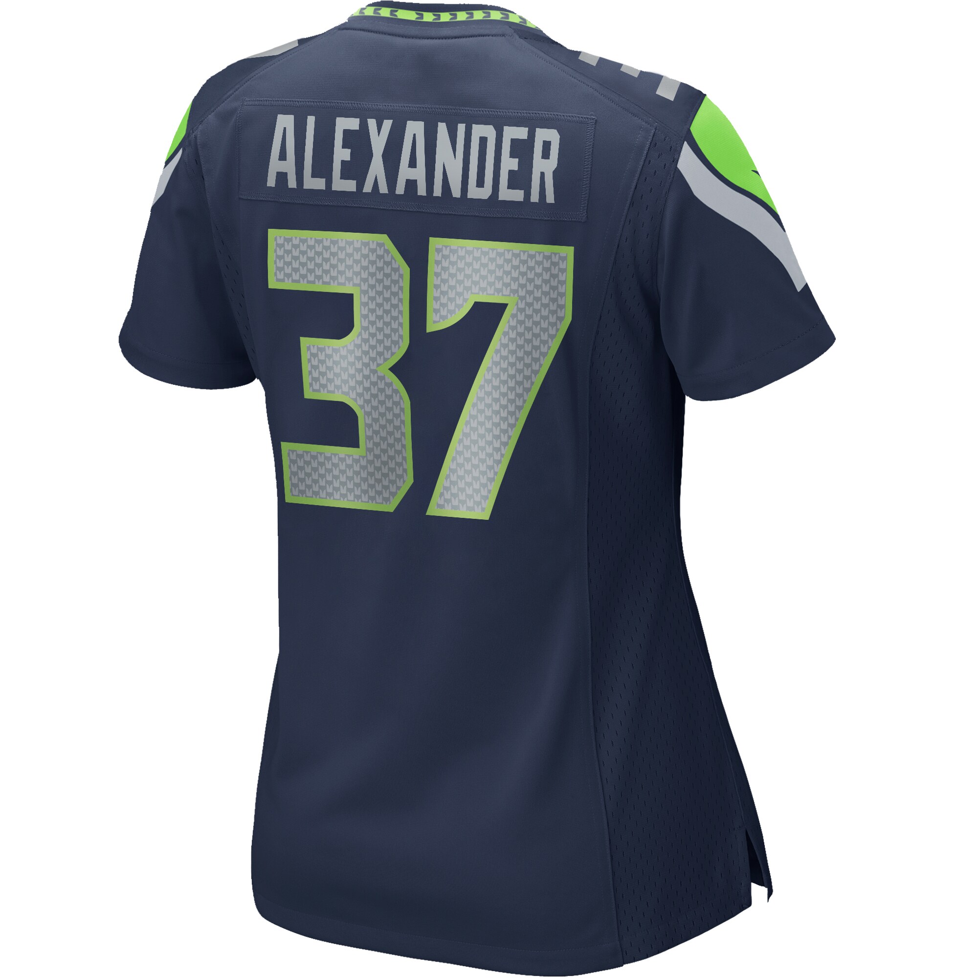 Shaun Alexander Seattle Seahawks Women's Game Retired Player Jersey - College Navy
