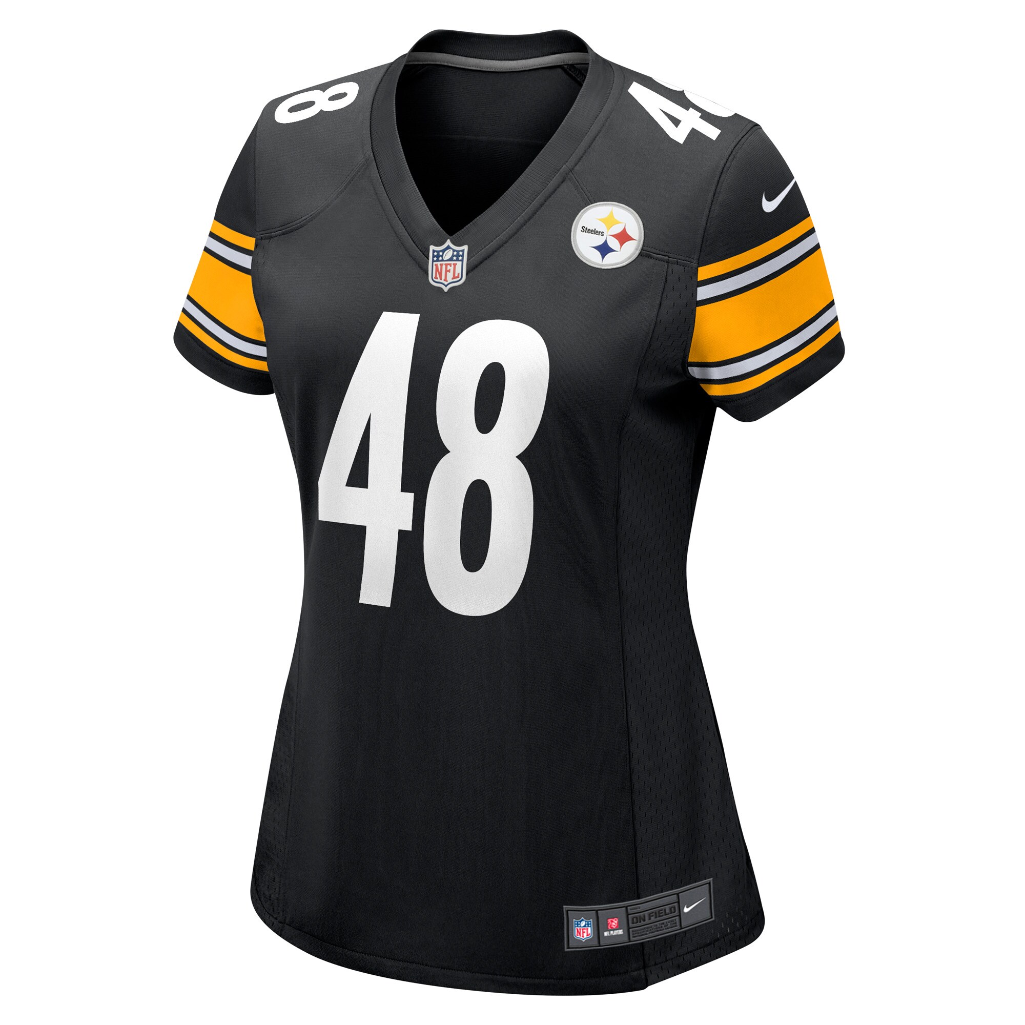 Jamir Jones Pittsburgh Steelers  Women's Team Game Player Jersey - Black