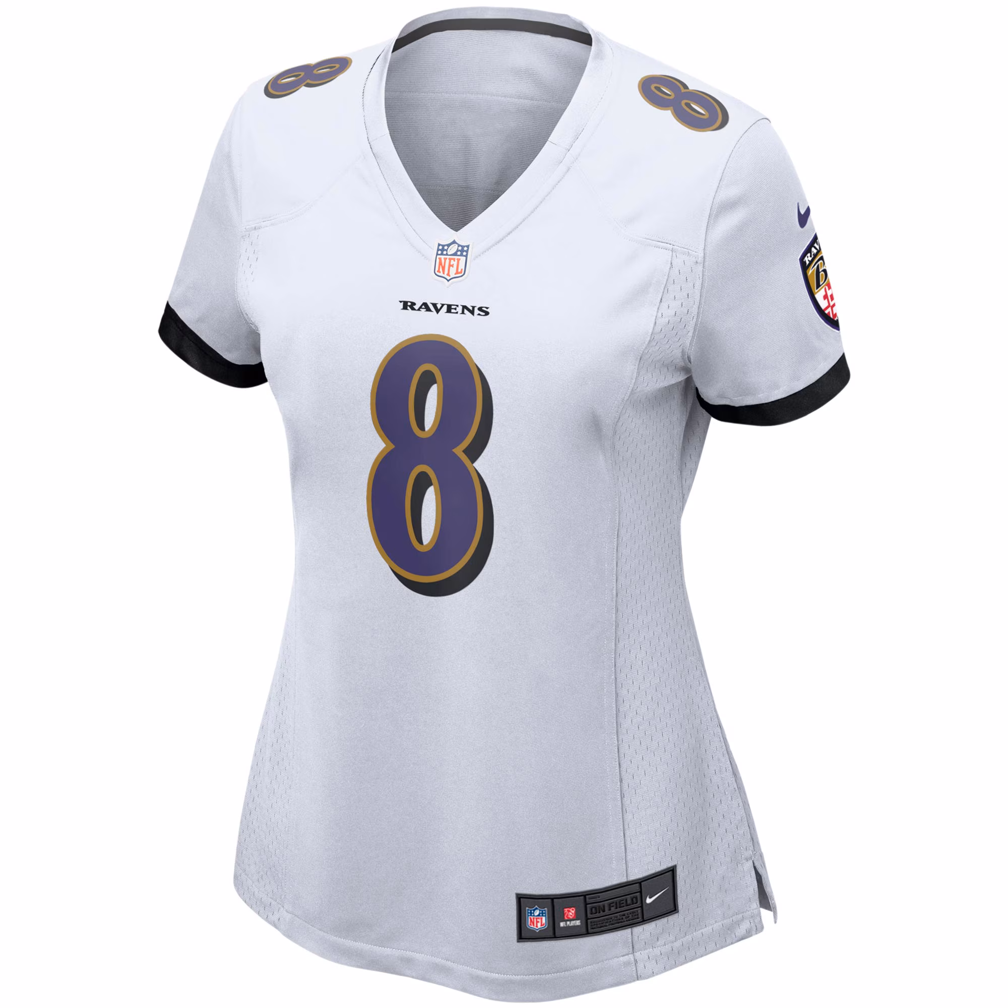 Lamar Jackson Baltimore Ravens Women's Alternate Game Player Jersey - Purple