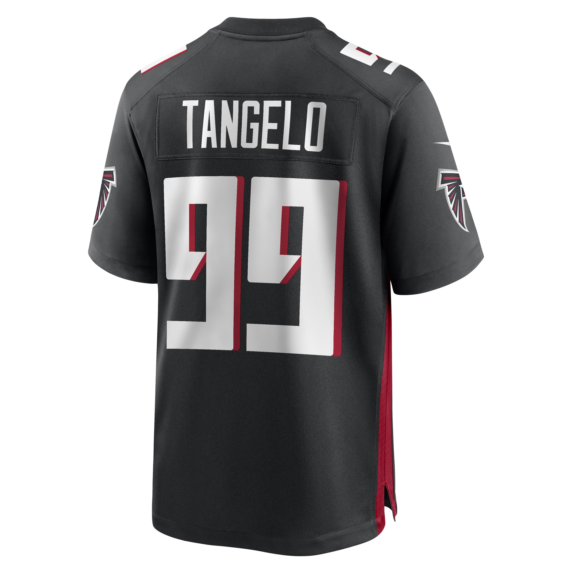 Derrick Tangelo Atlanta Falcons  Game Player Jersey - Black