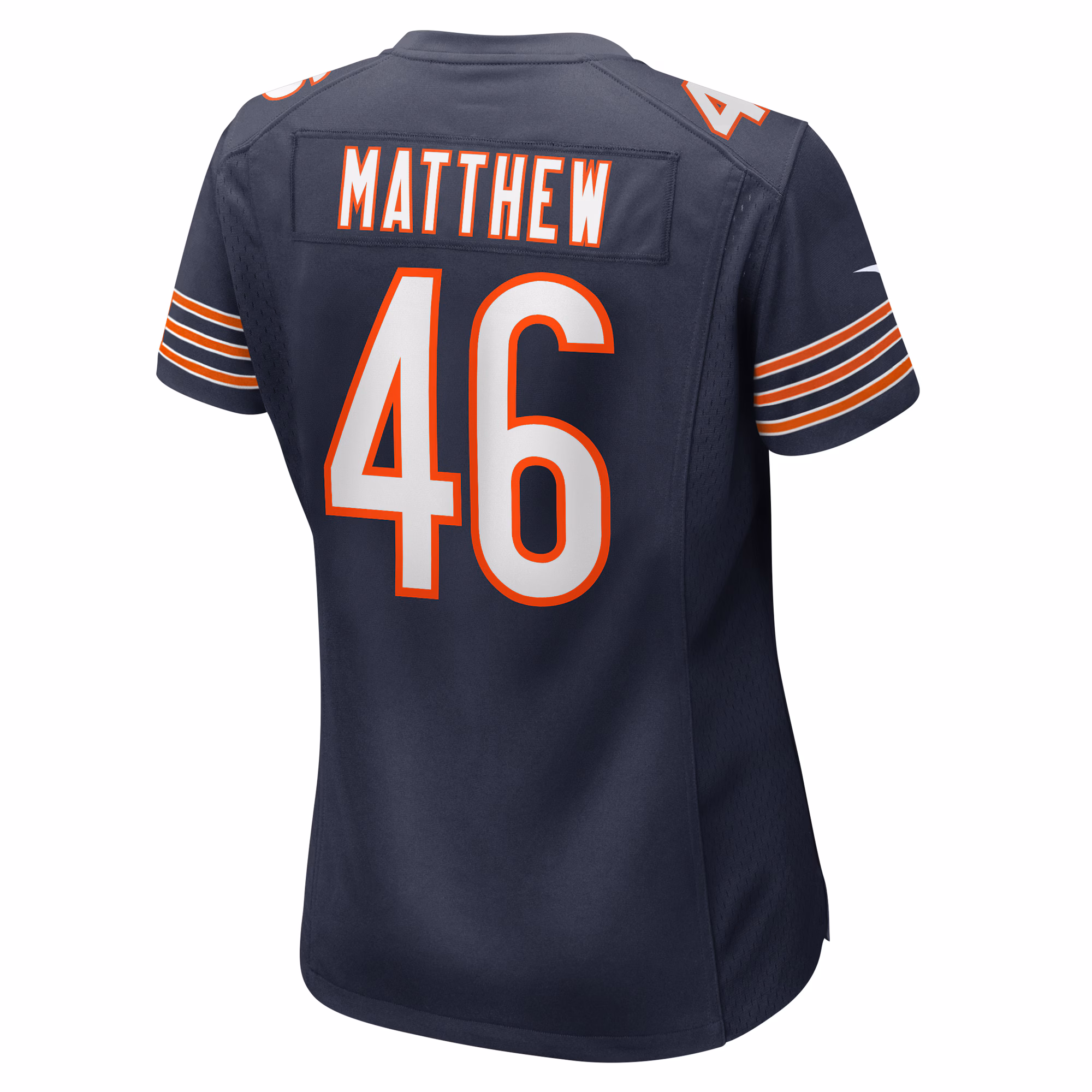 Christian Matthew Chicago Bears Women's  Game Jersey -  Navy