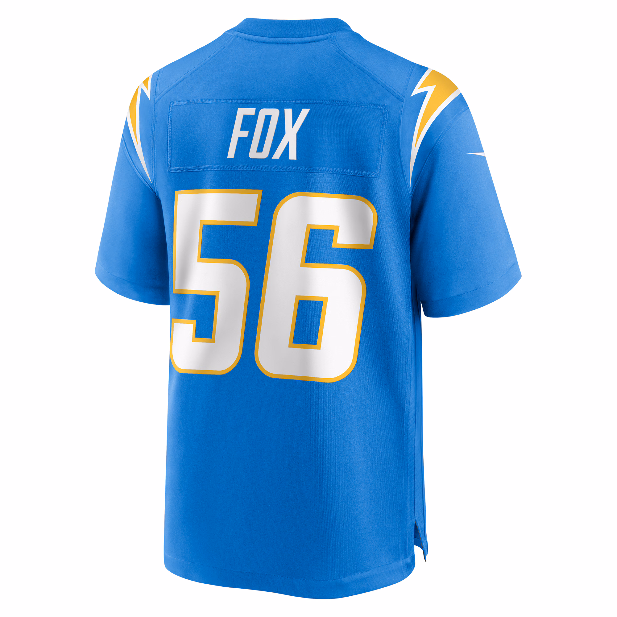 Morgan Fox Los Angeles Chargers Player Game Jersey - Powder Blue