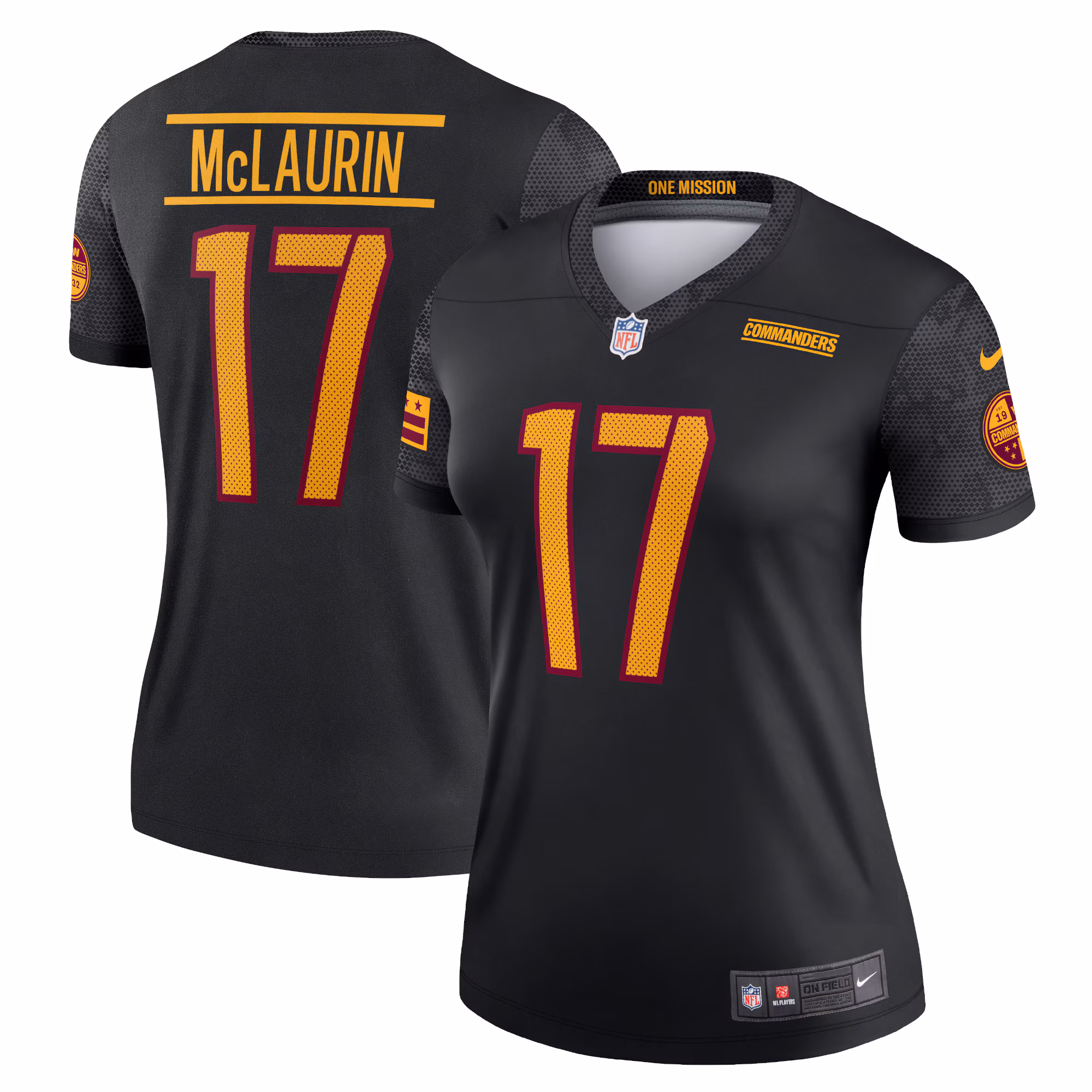 Terry McLaurin Washington Commanders Women's Alternate Legend Jersey - Black