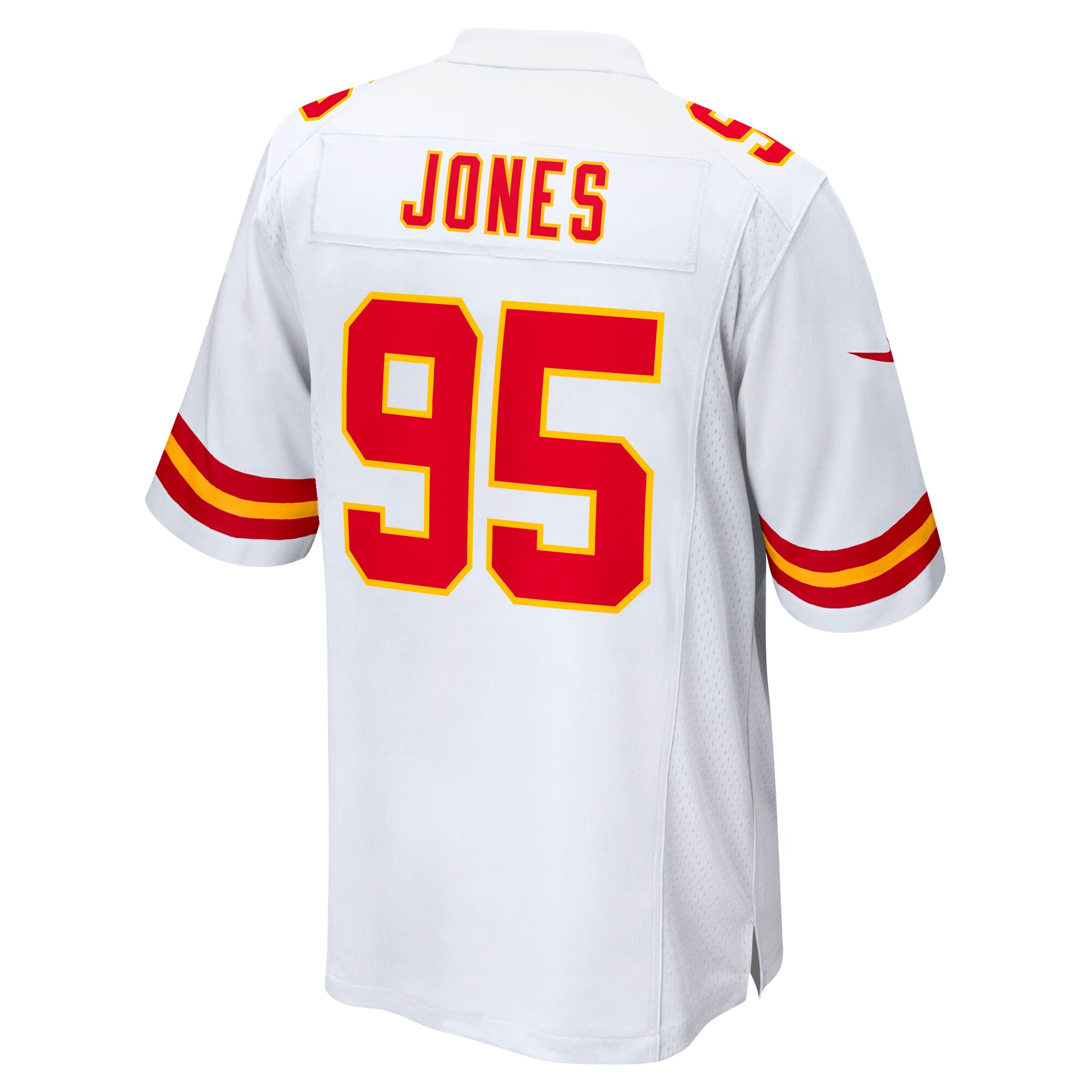 Chris Jones Kansas City Chiefs  Game Jersey - White