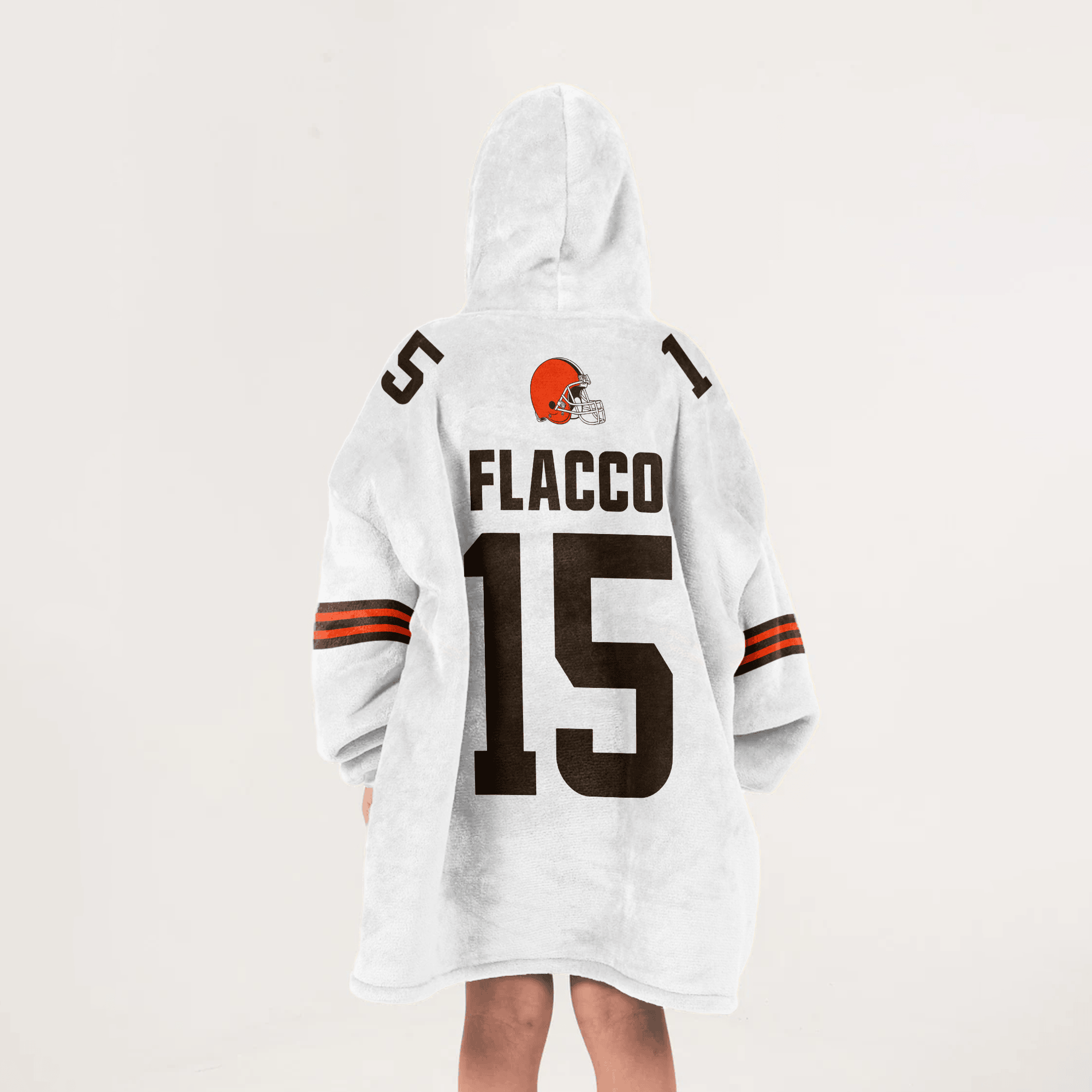 Captain J.F 15 Cleveland Football Unisex Blanket Hoodie