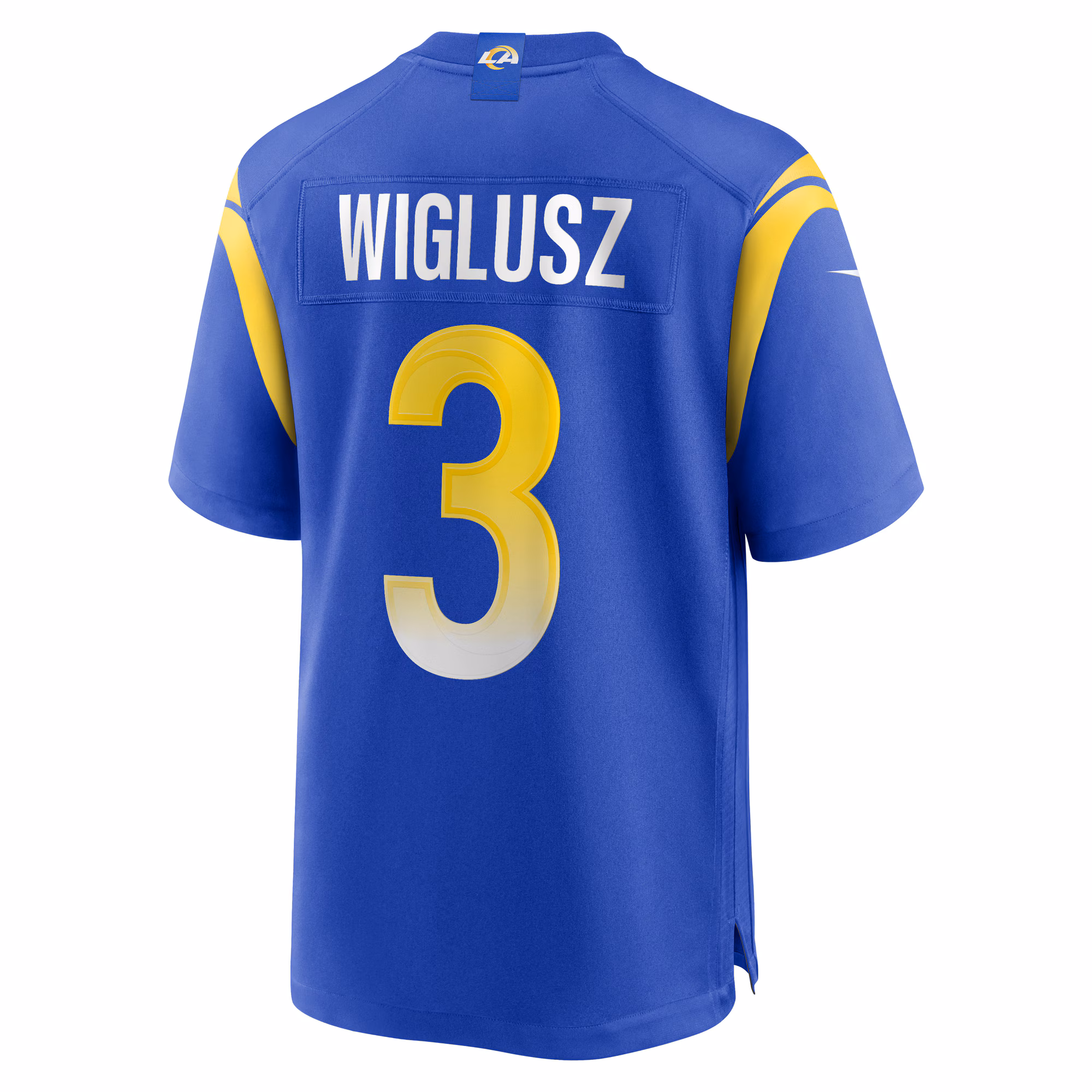 Sam Wiglusz Los Angeles Rams Game Jersey -  Royal