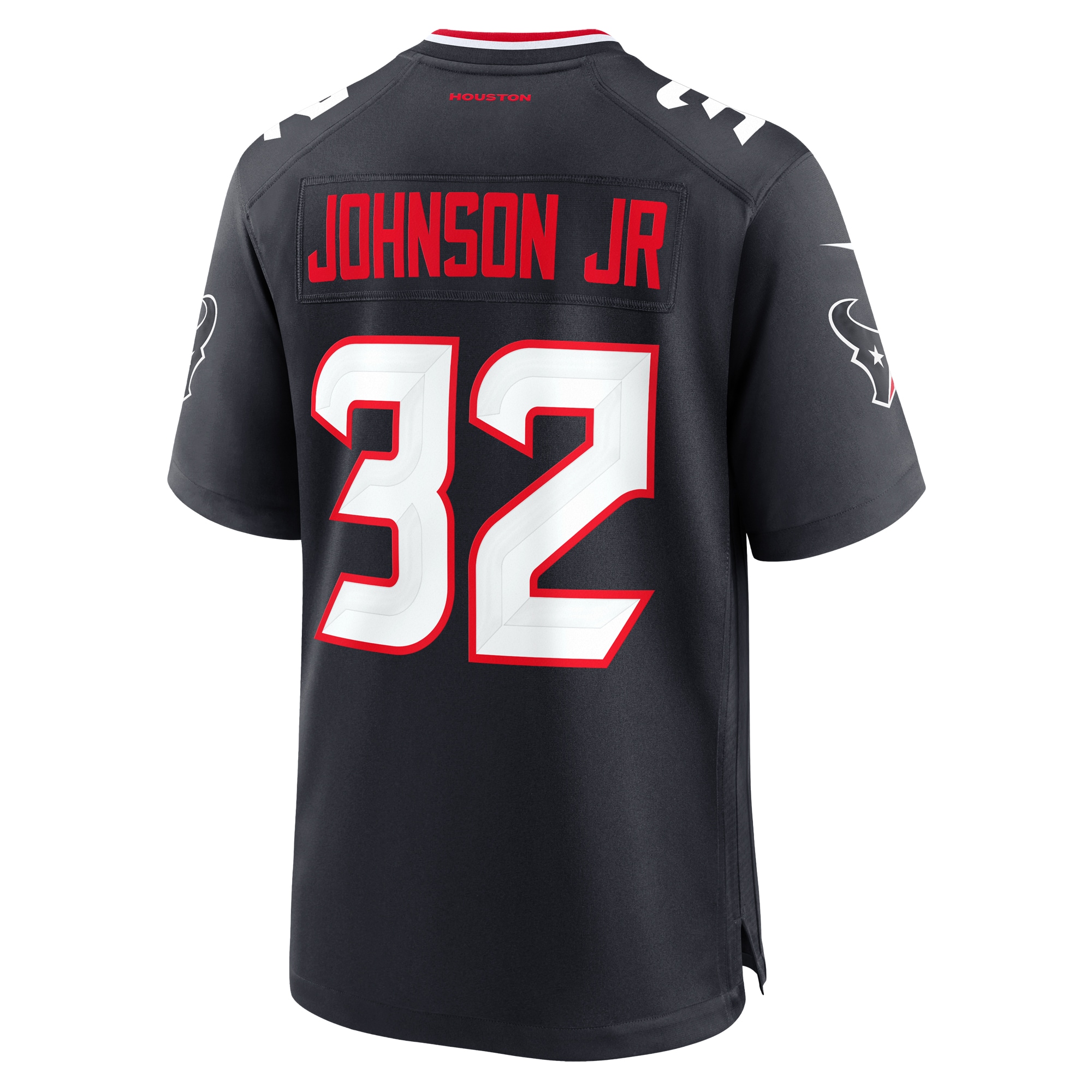 Lonnie Johnson Jr. Houston Texans Team Game Jersey -  Navy