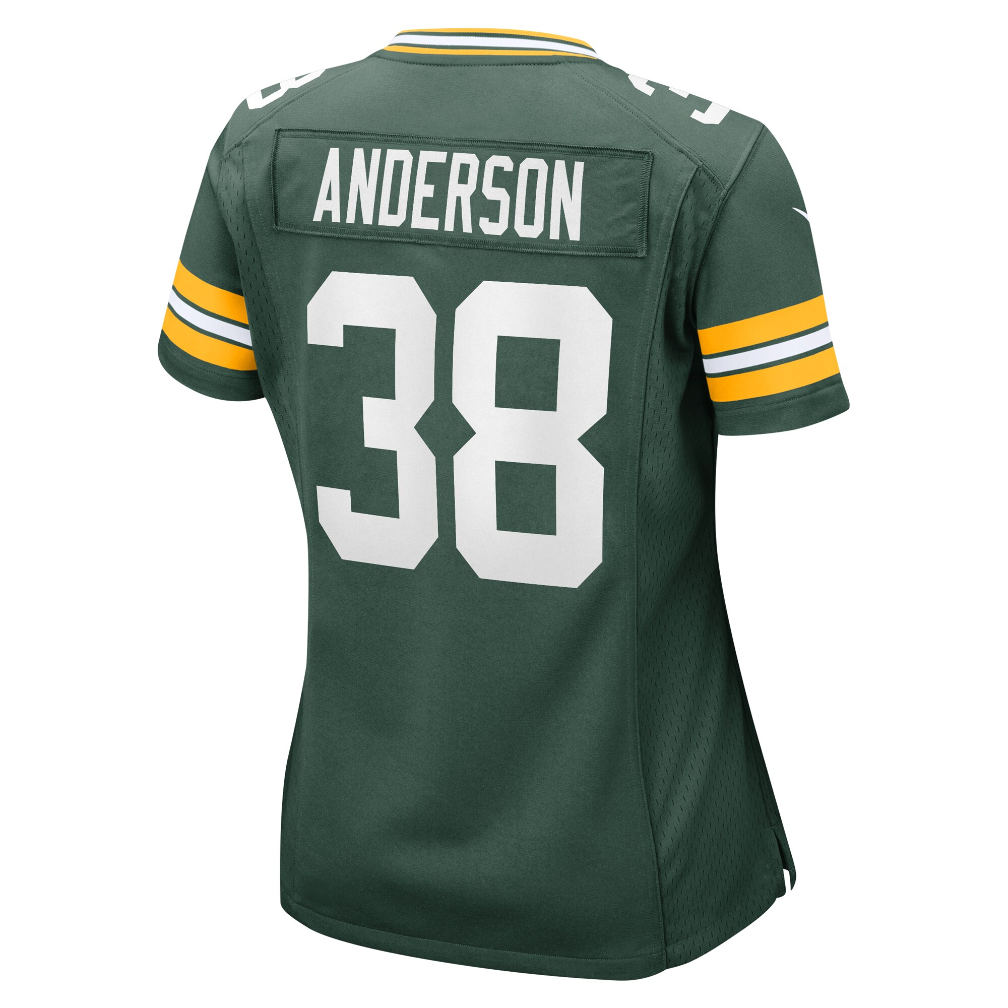 Zayne Anderson Green Bay Packers Women's Team Game Jersey -  Green