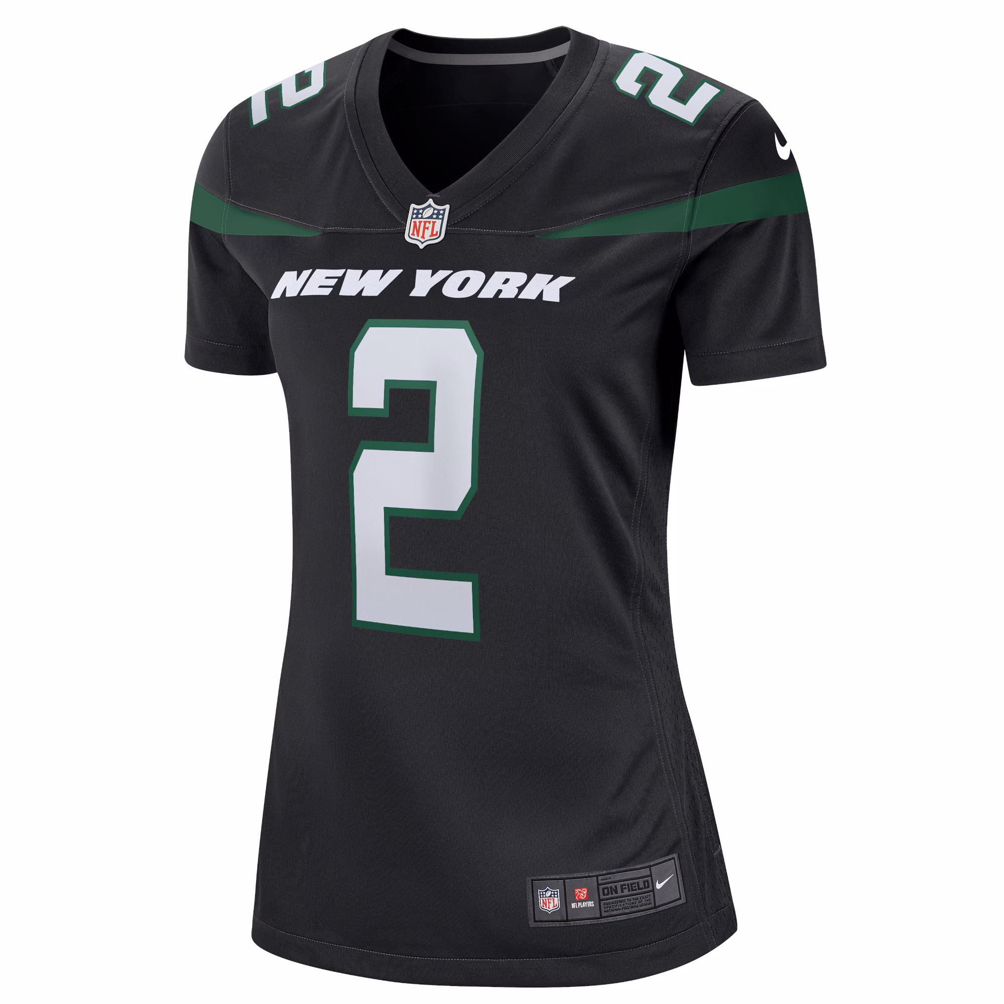 Zach Wilson New York Jets Women's Player Jersey - Green