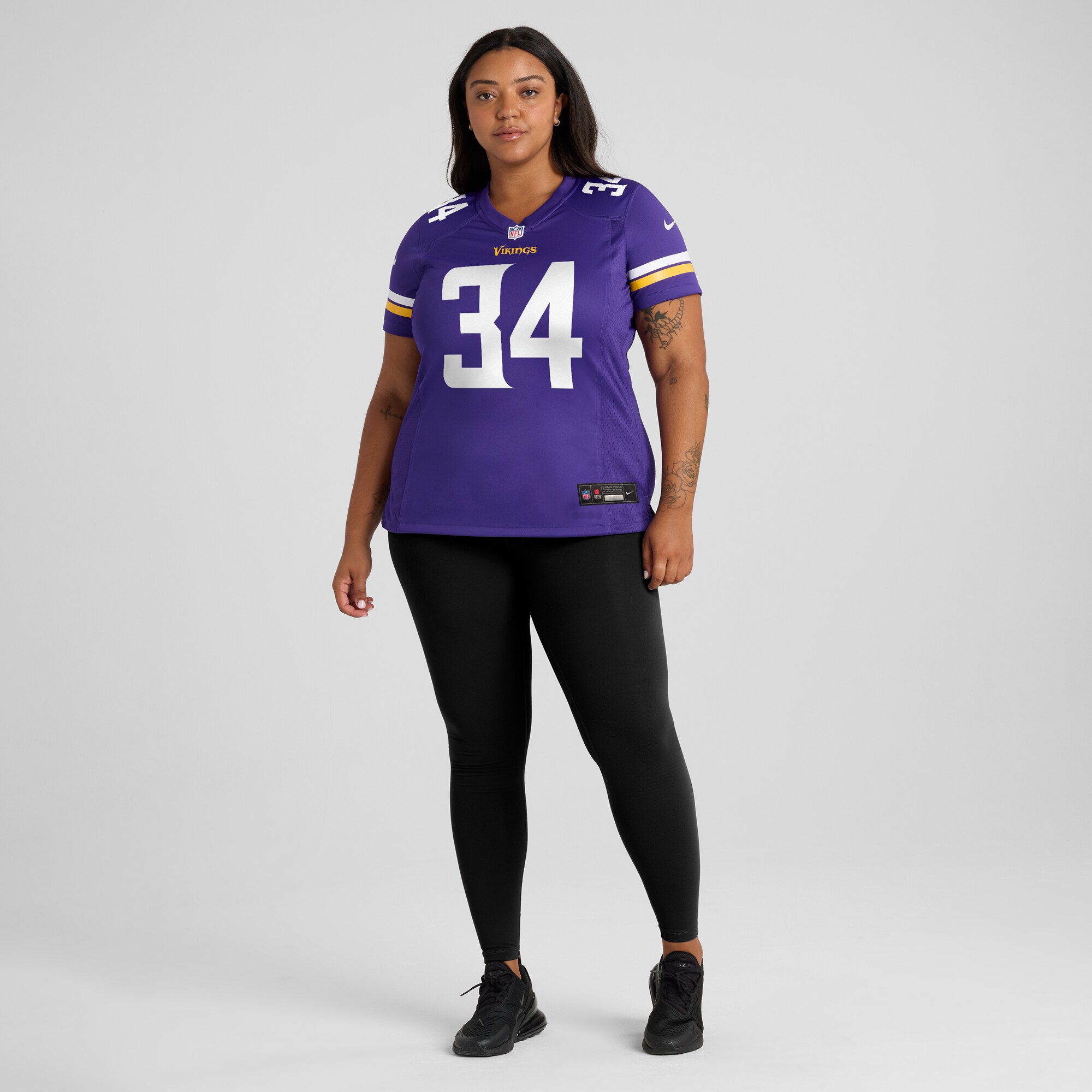 Nick Muse Minnesota Vikings Women's Home Game Player Jersey - Purple