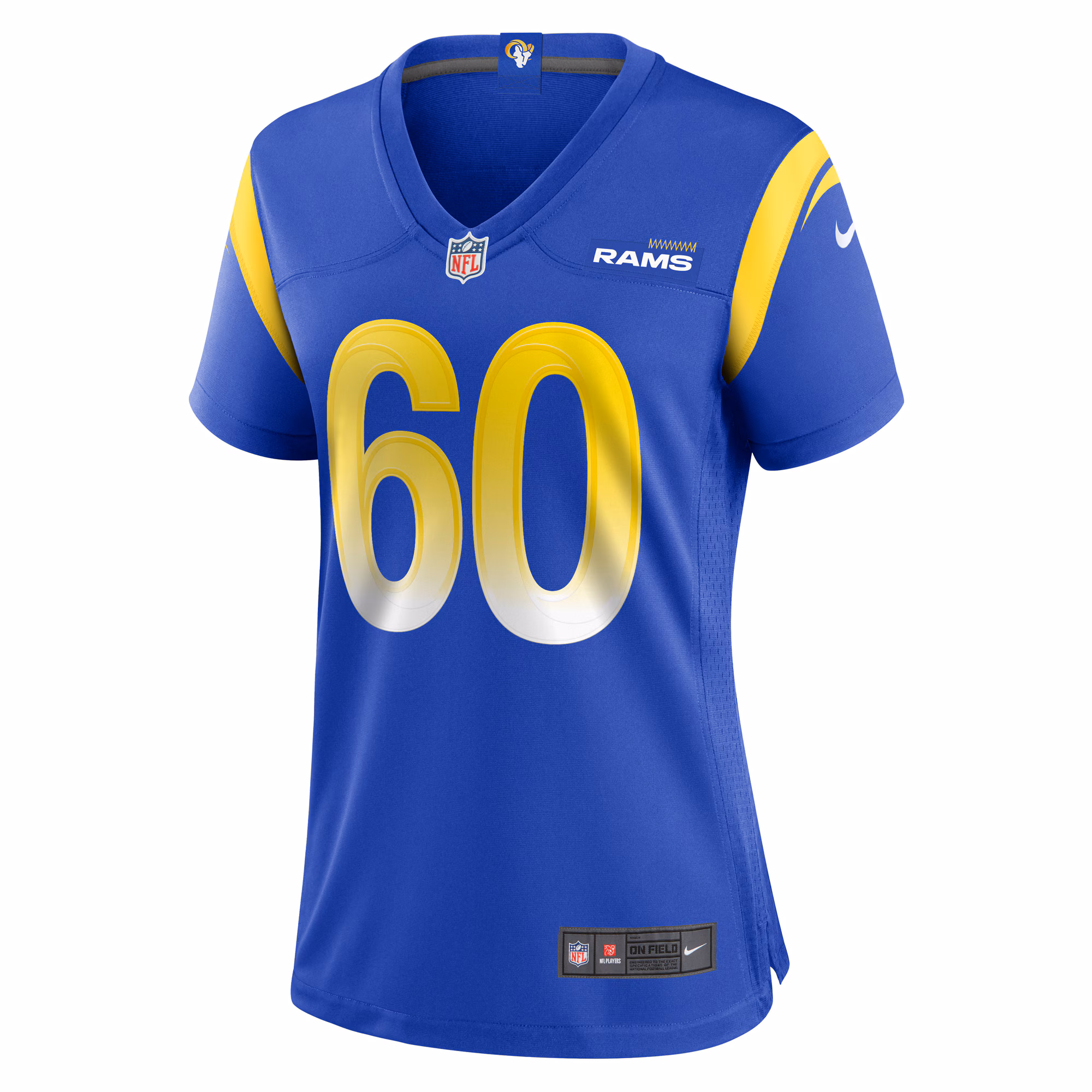 Logan Bruss Los Angeles Rams Women's Game Player Jersey - Royal