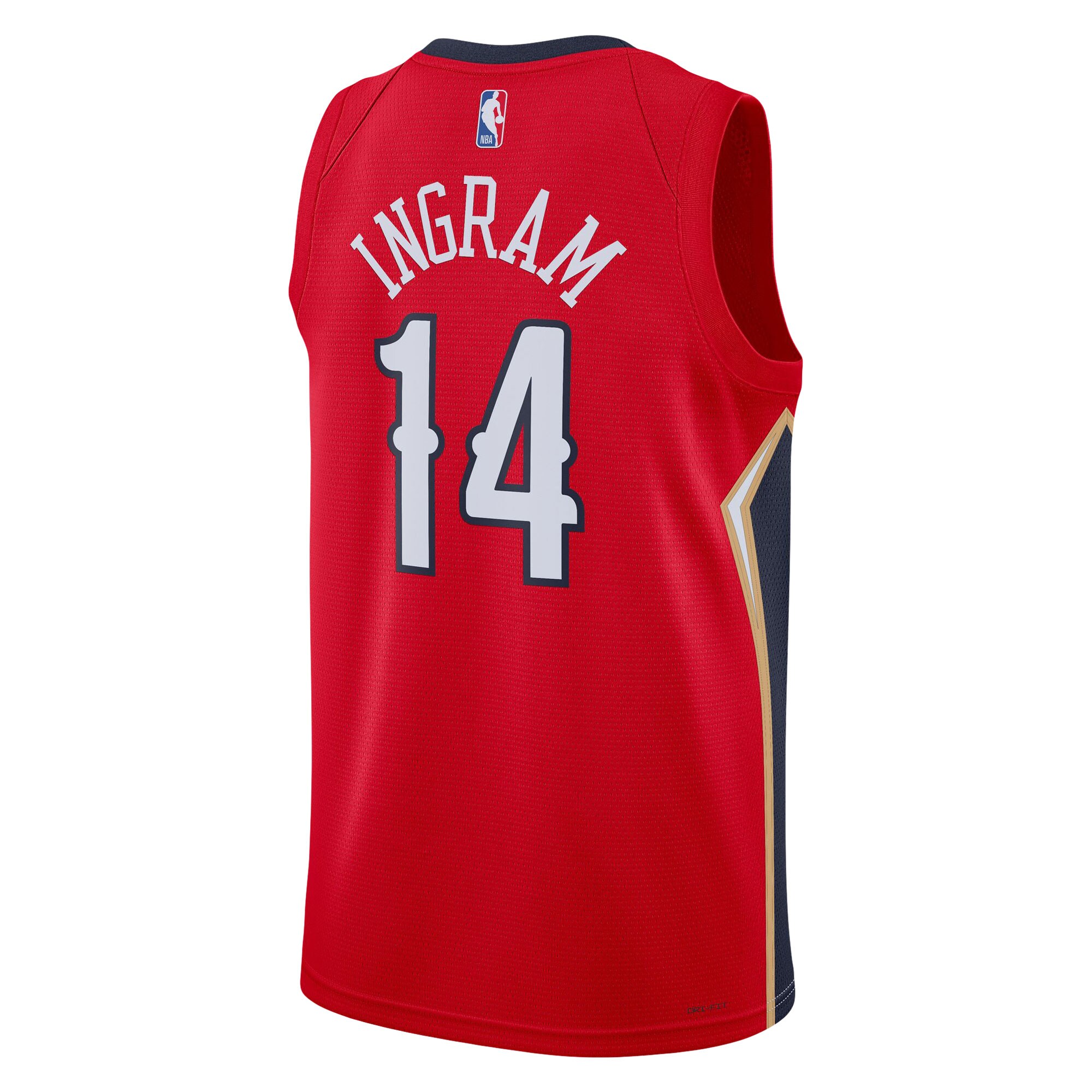 Brandon Ingram 2022/23 New Orleans Pelicans  Unisex Swingman Jersey - Statement Edition - Red
