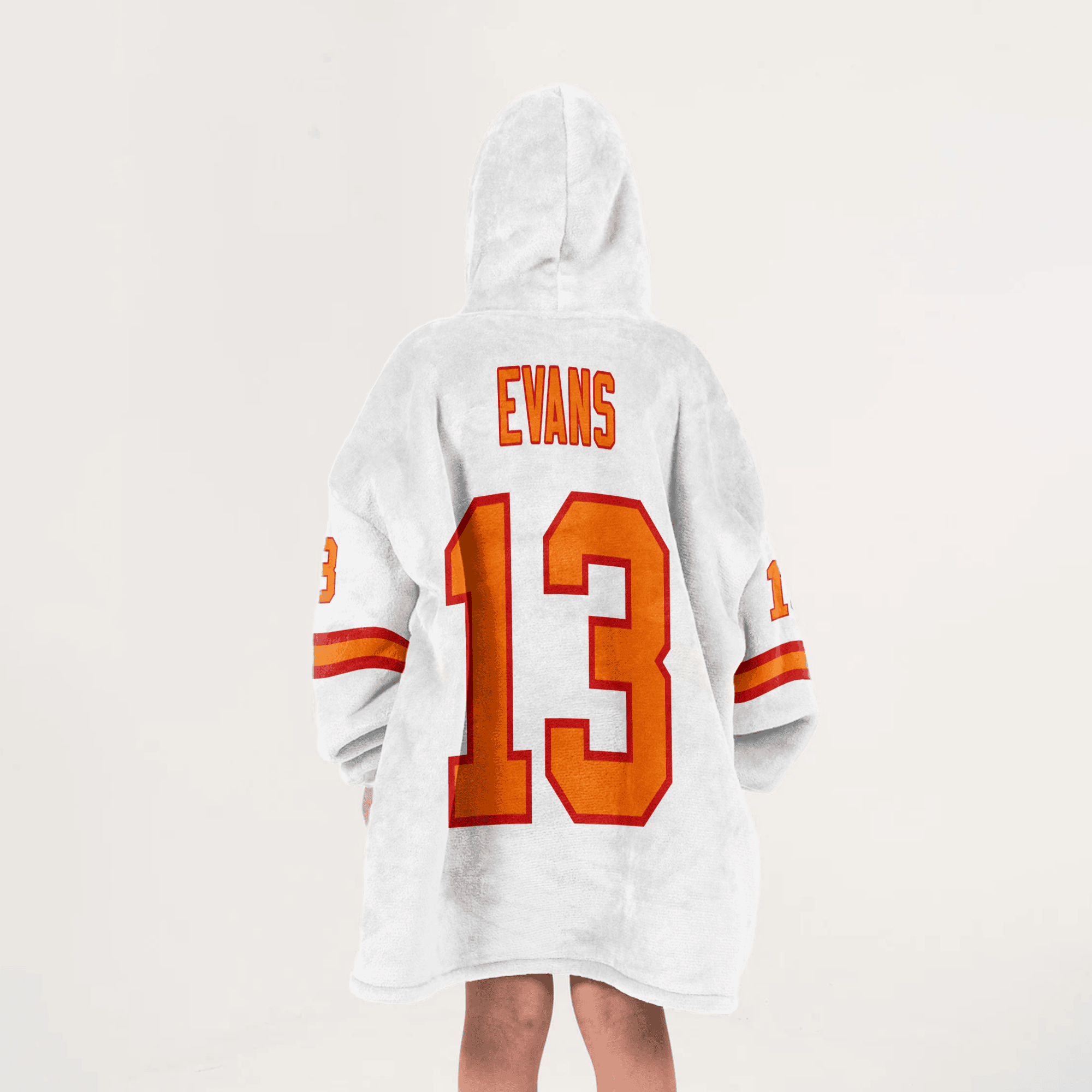 Kid Captain 13 Tampa Bay Football Unisex Blanket Hoodie