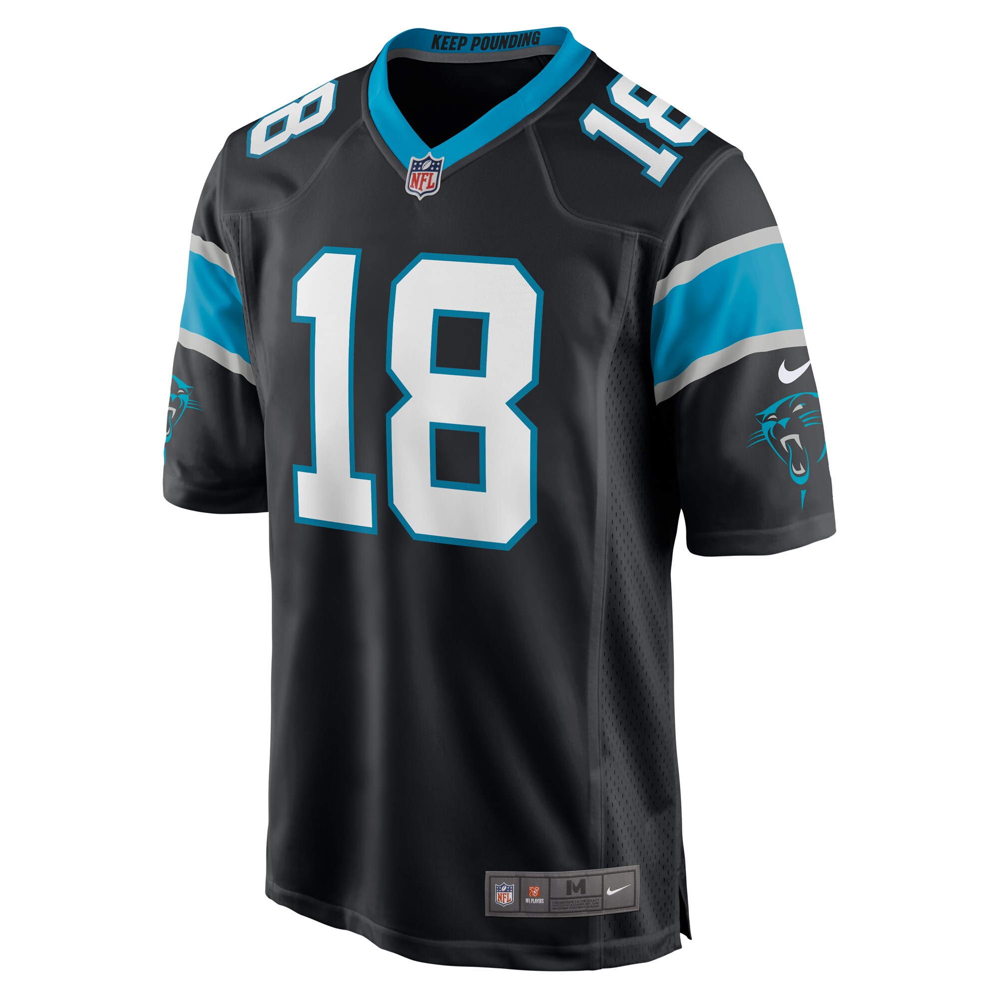 Andre Roberts Carolina Panthers  Game Player Jersey - Black